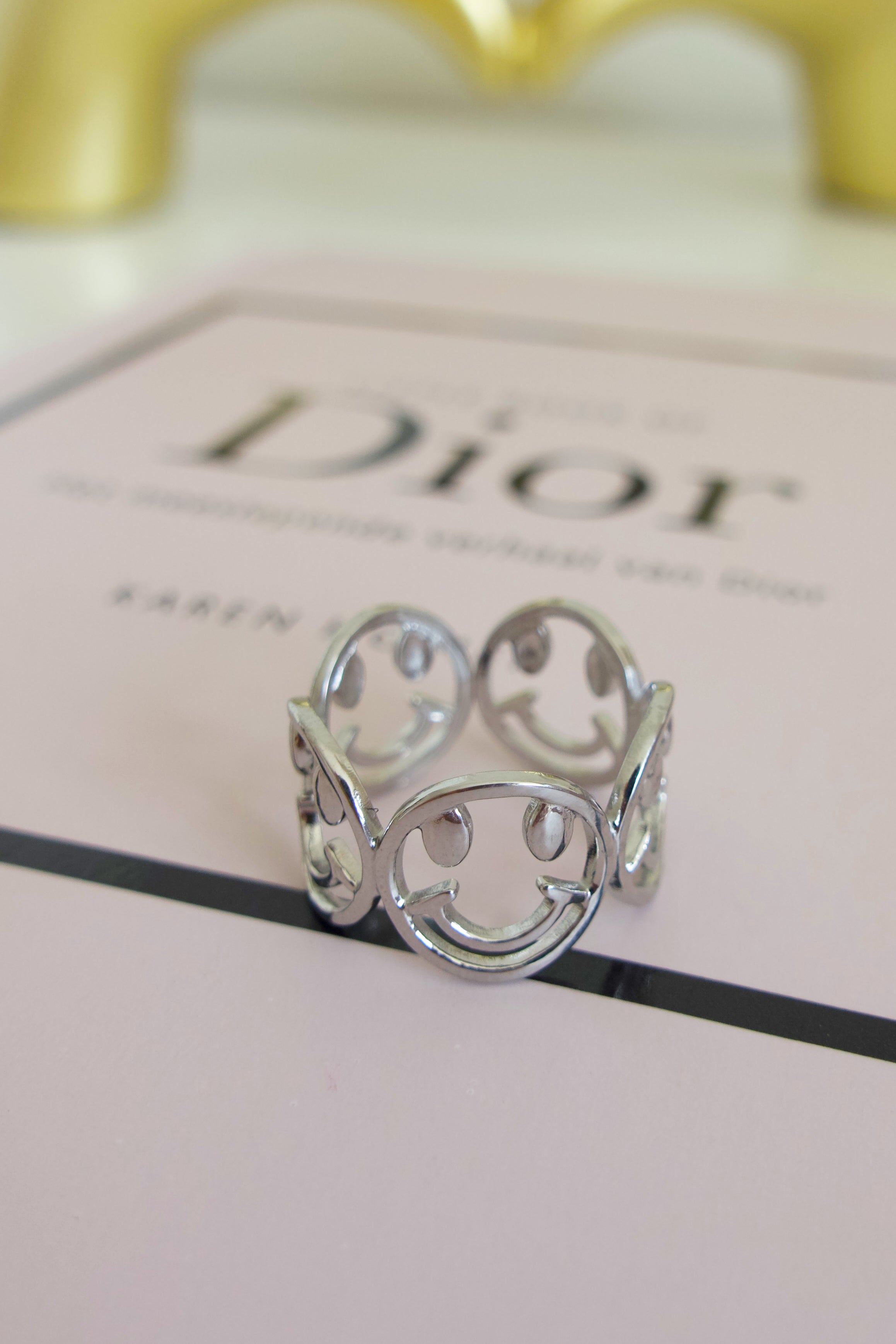 Oh happy day ring | Zilver
