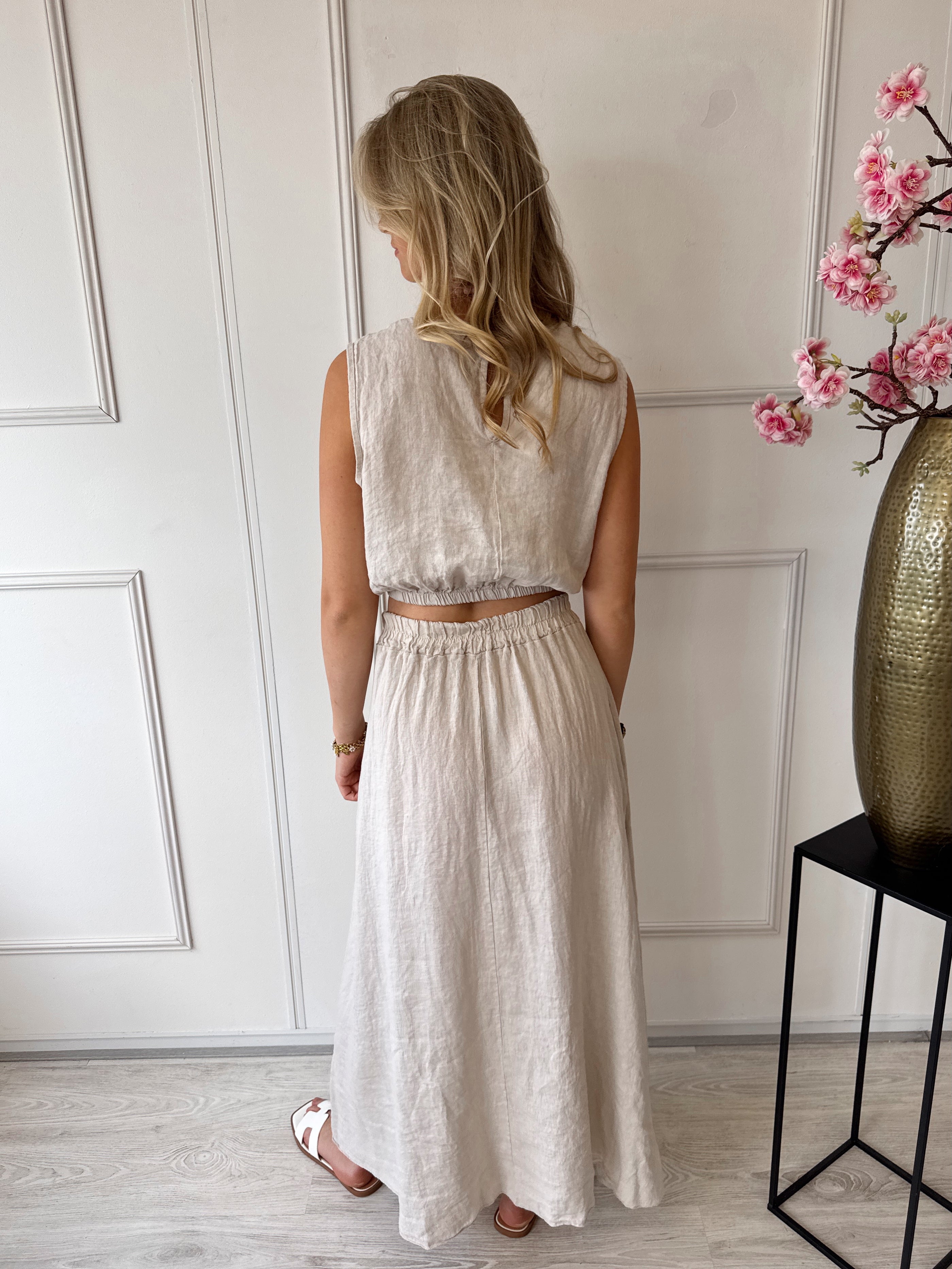 Lucia Linnen Set | Beige