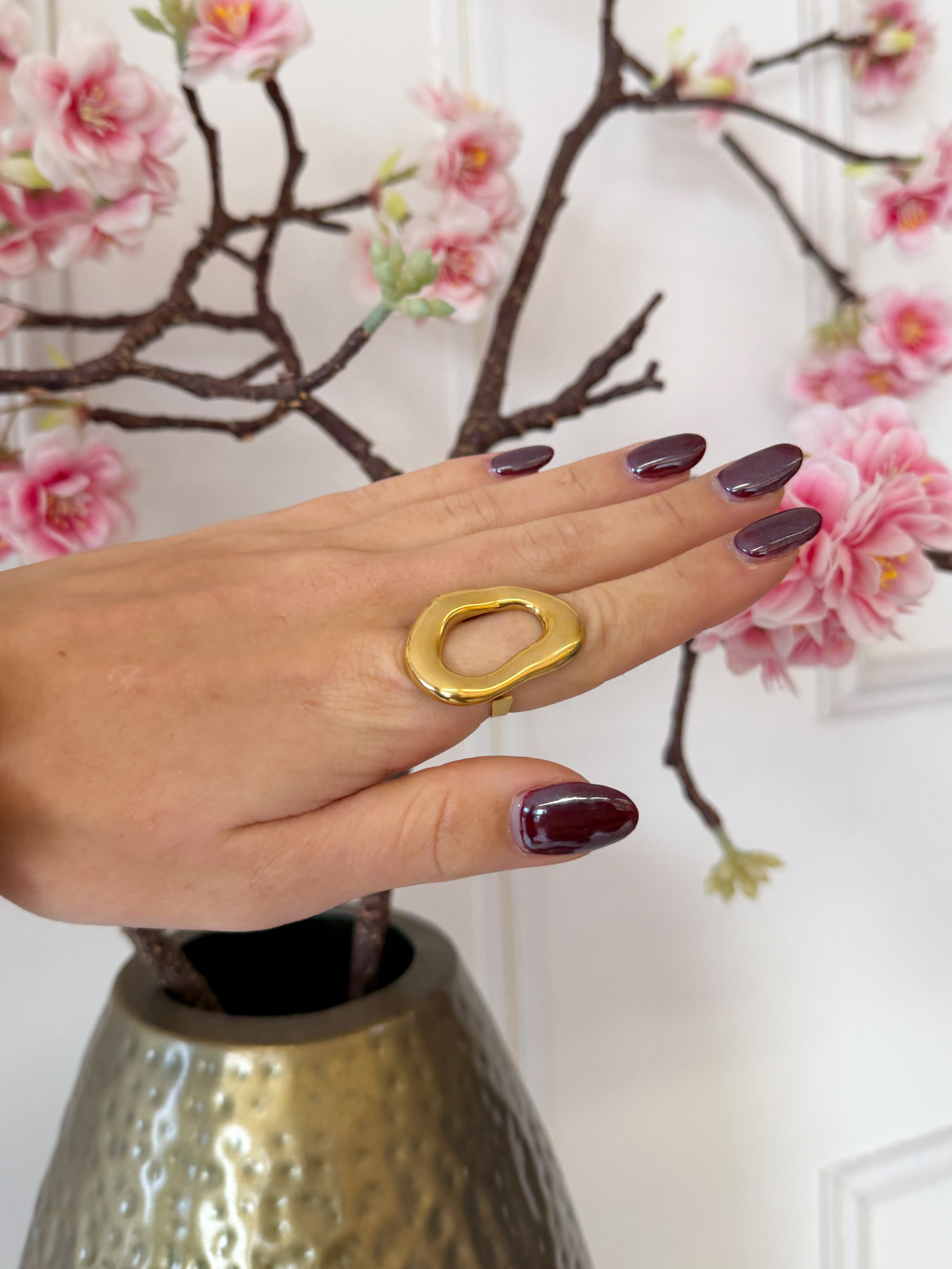 Flow Ring | Goud