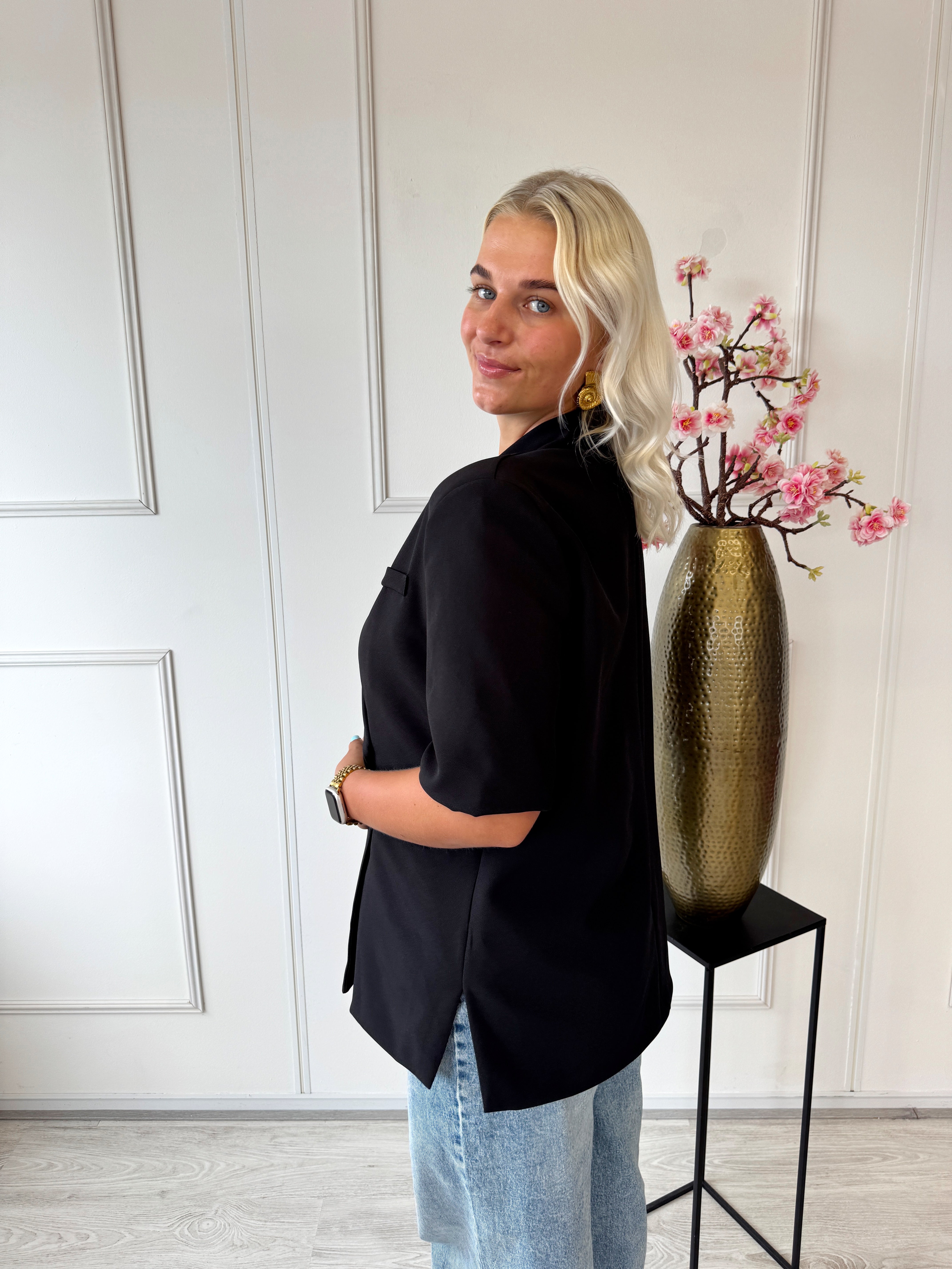 Florine Oversized Blazer | Zwart