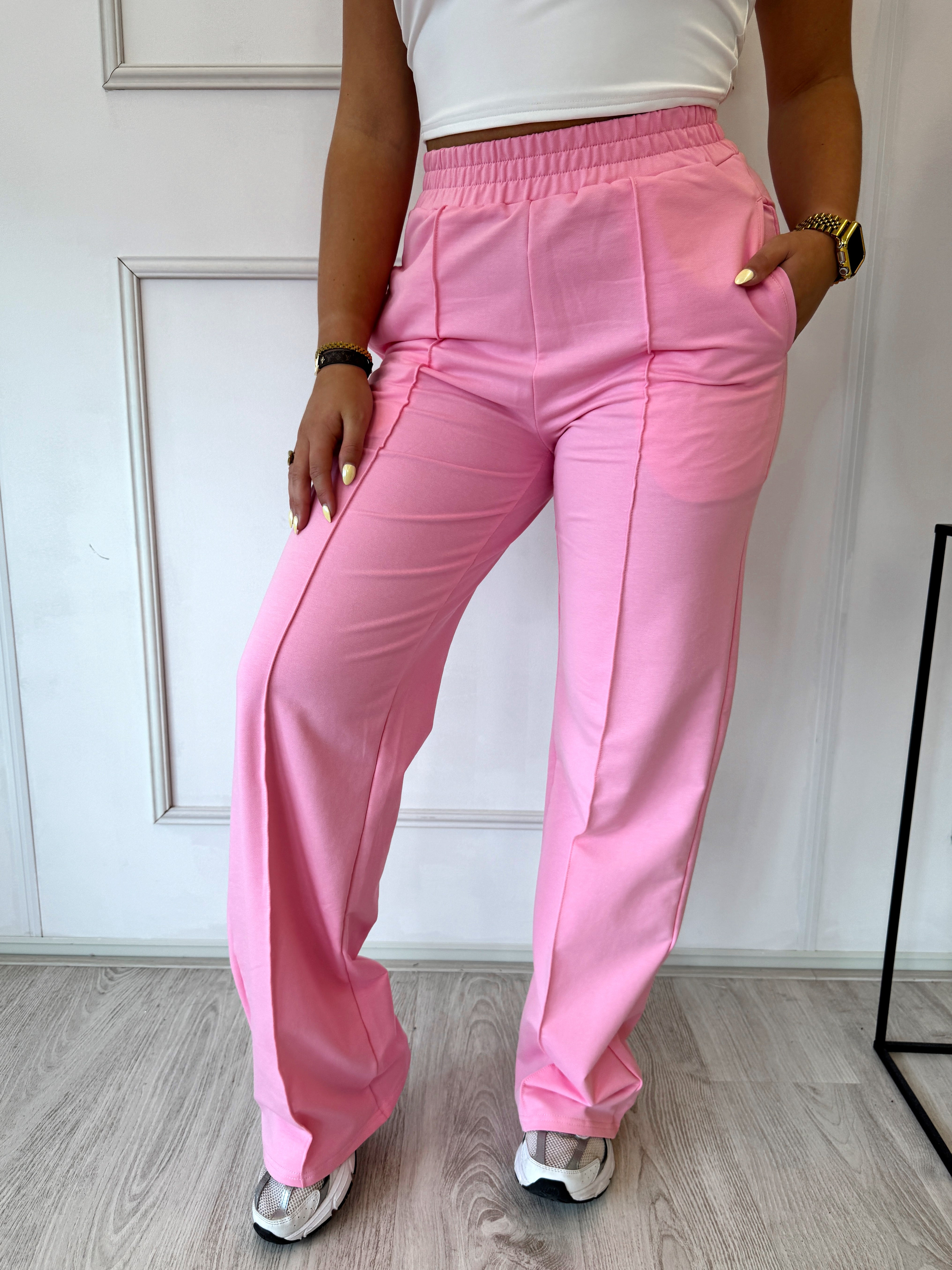 Basic Stretchy Pants | Roze