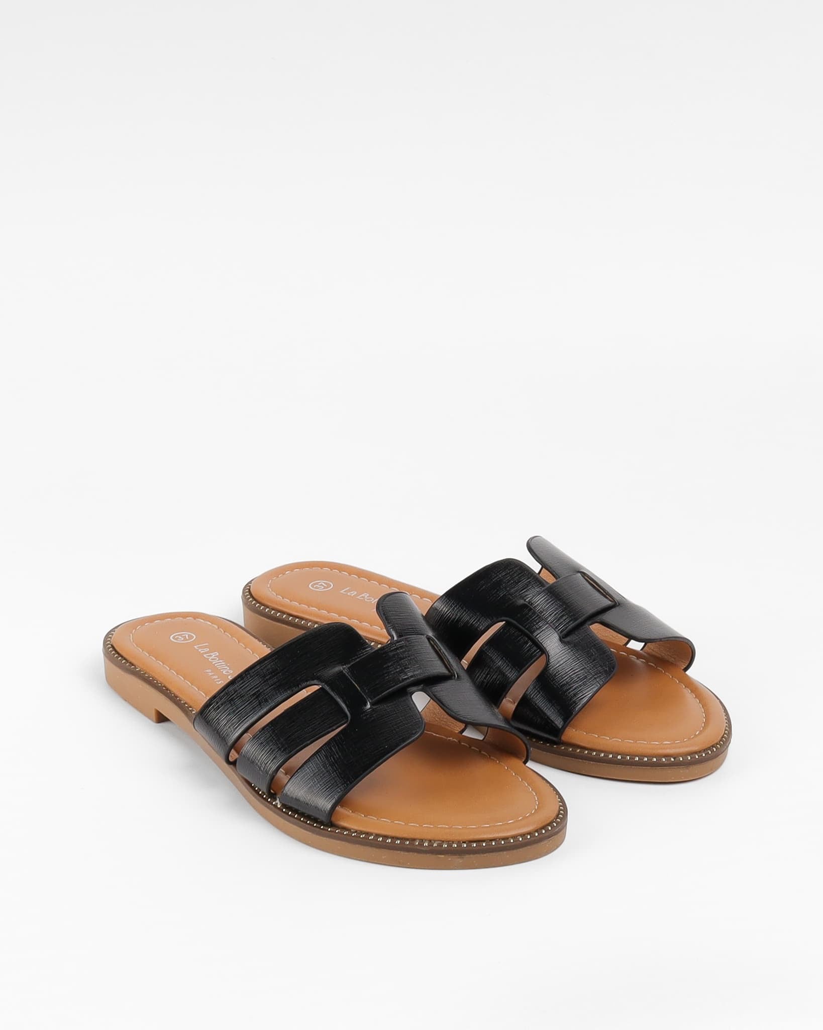 Inspired Slippers | Zwart