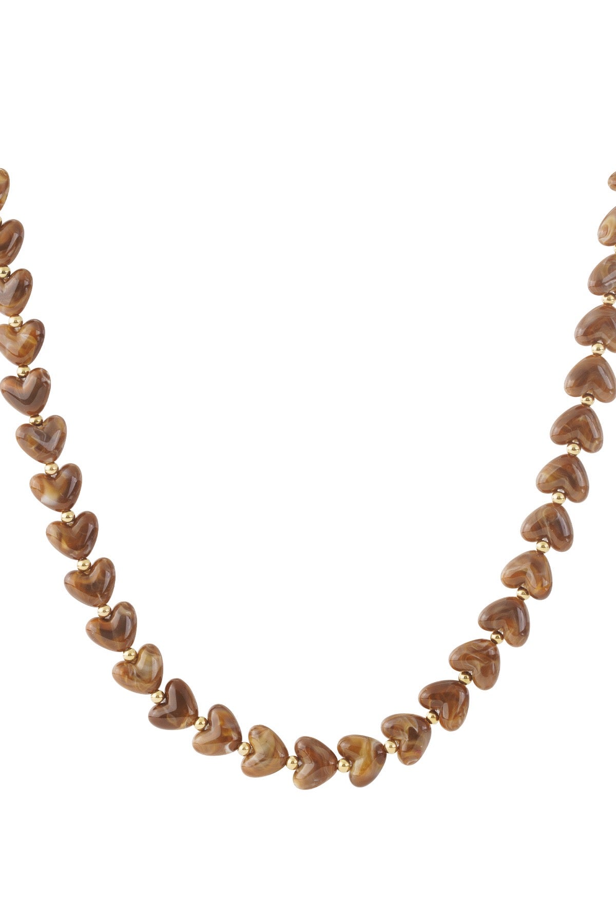 Hartjes Ketting | Bruin