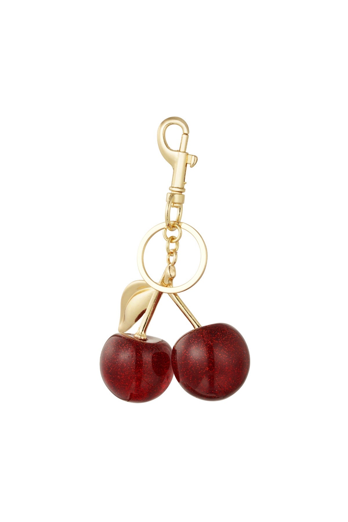 Zoete Kers Tas-of Sleutelhanger | Rood
