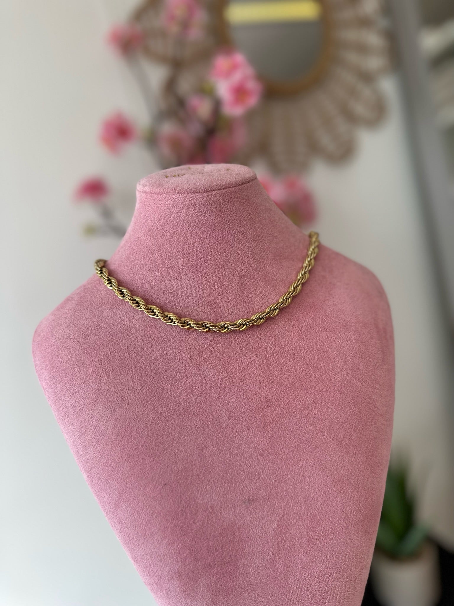 Twisted Ketting | Goud