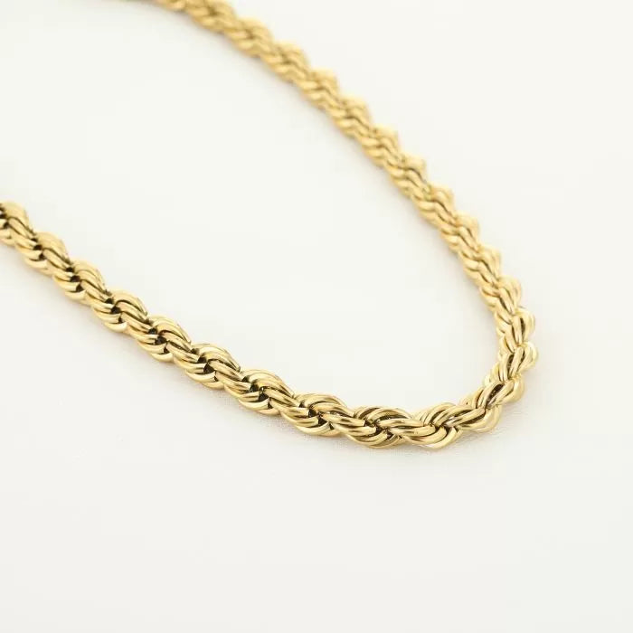 Twisted Ketting | Goud