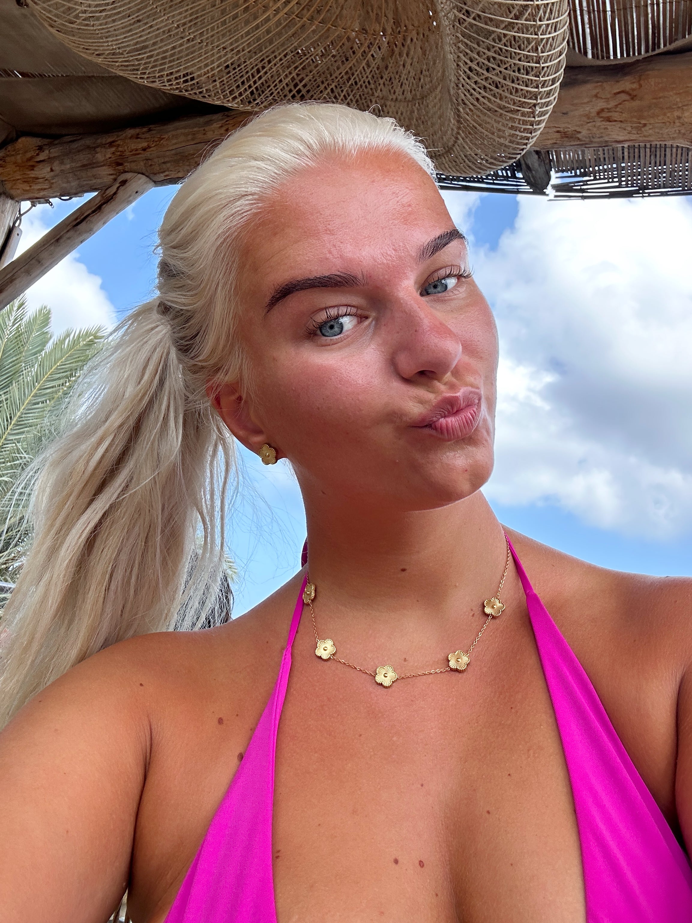 Klaver Ketting | Goud