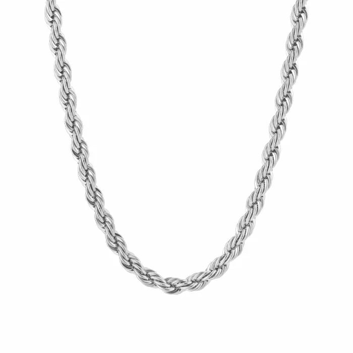 Twisted Ketting | Zilver