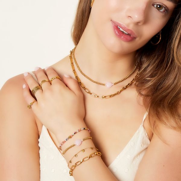 Statement Ketting | Goud