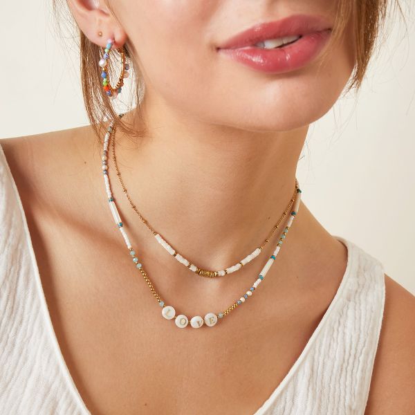 Summer Love Ketting | Goud