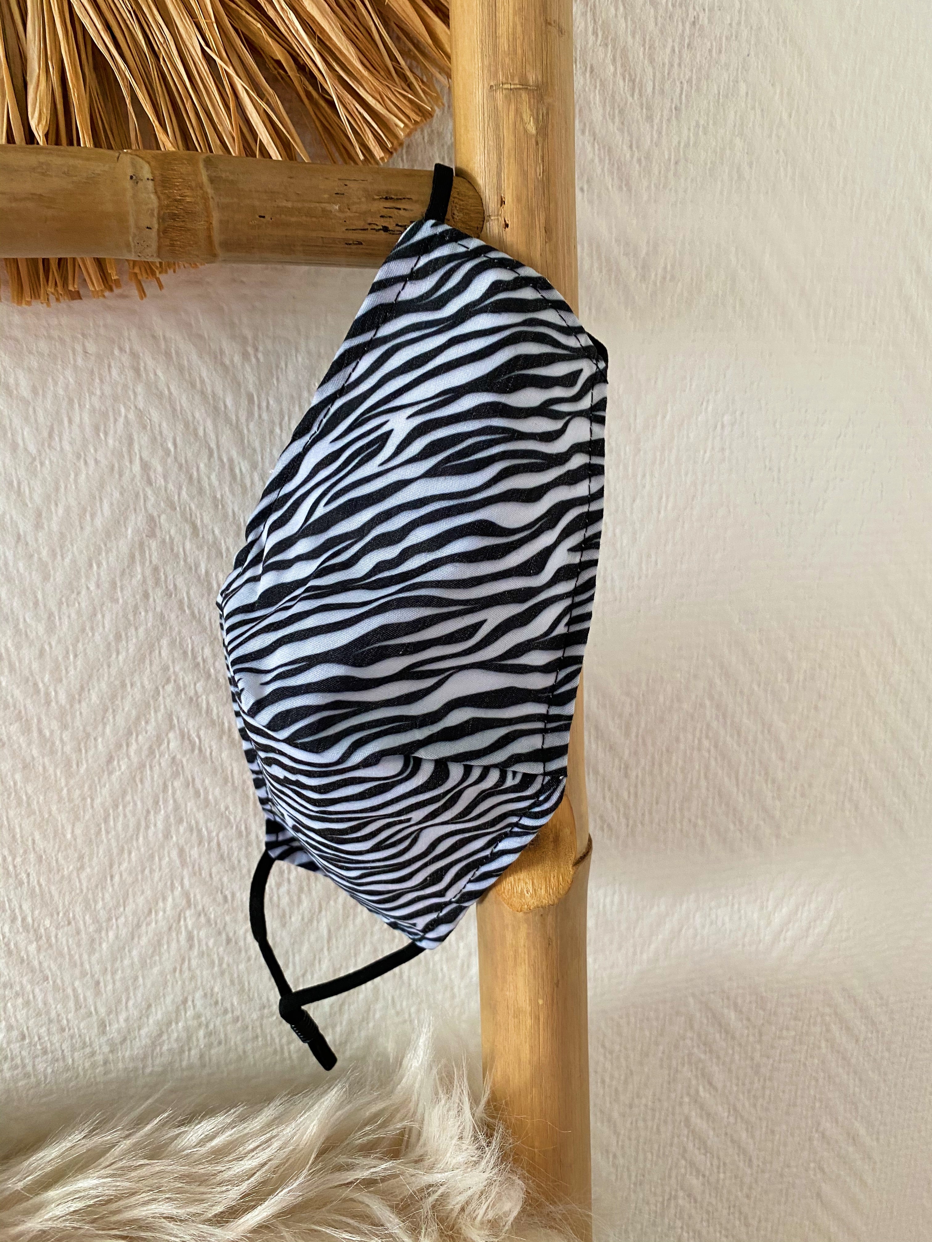 Mondkapjes Zebraprint