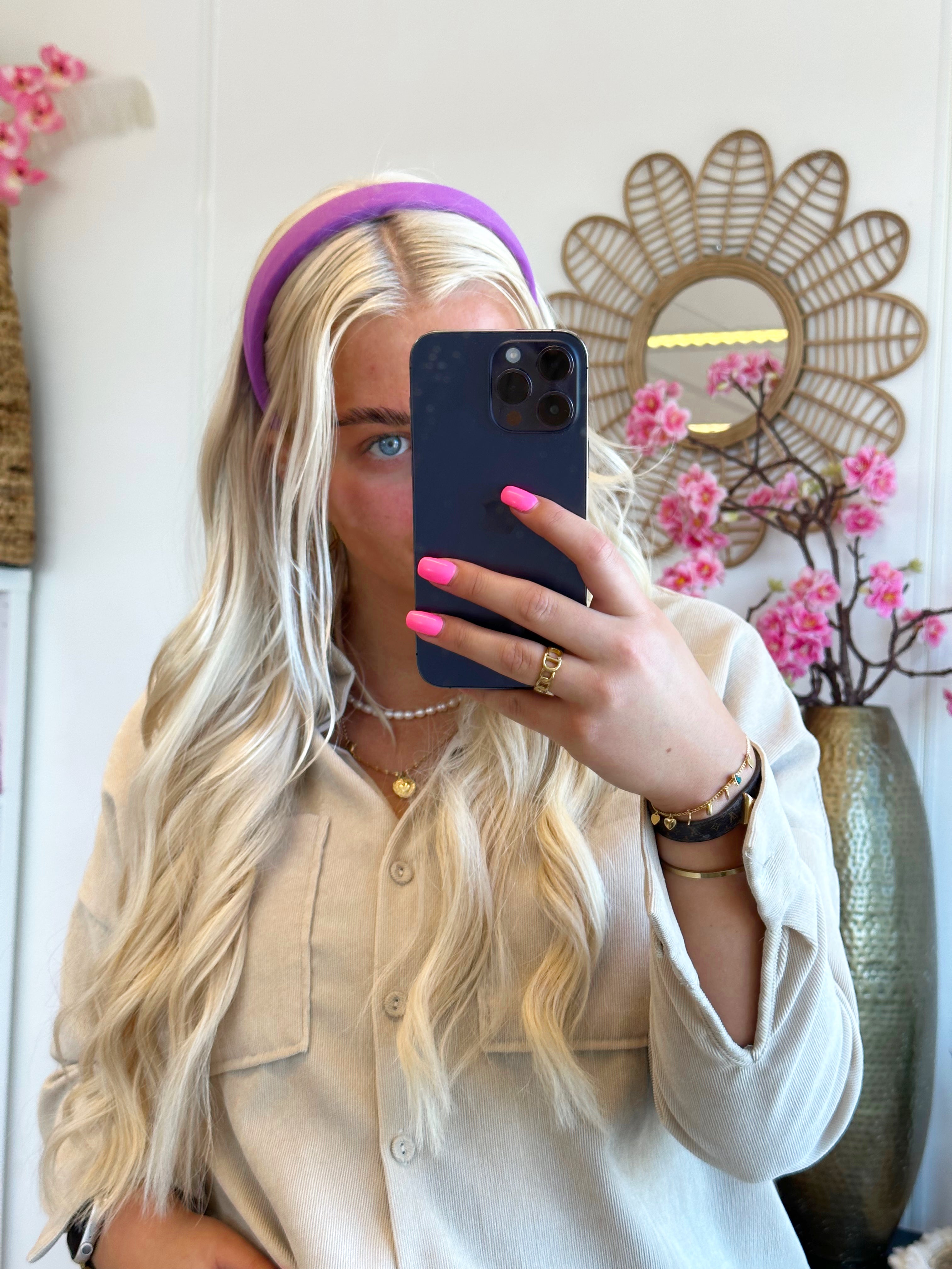 Haarband Liv | Paars