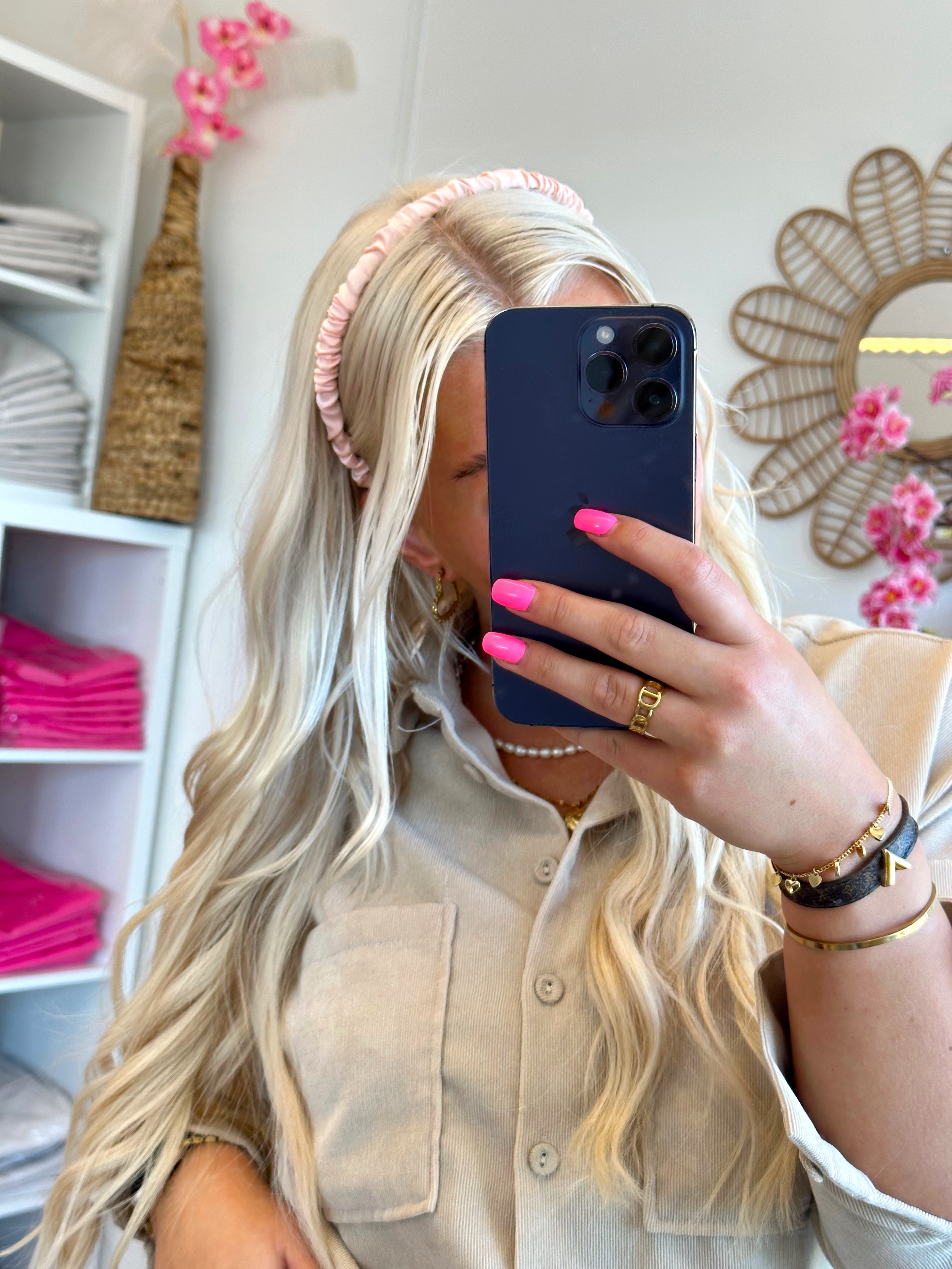 Haarband Crunch | Roze