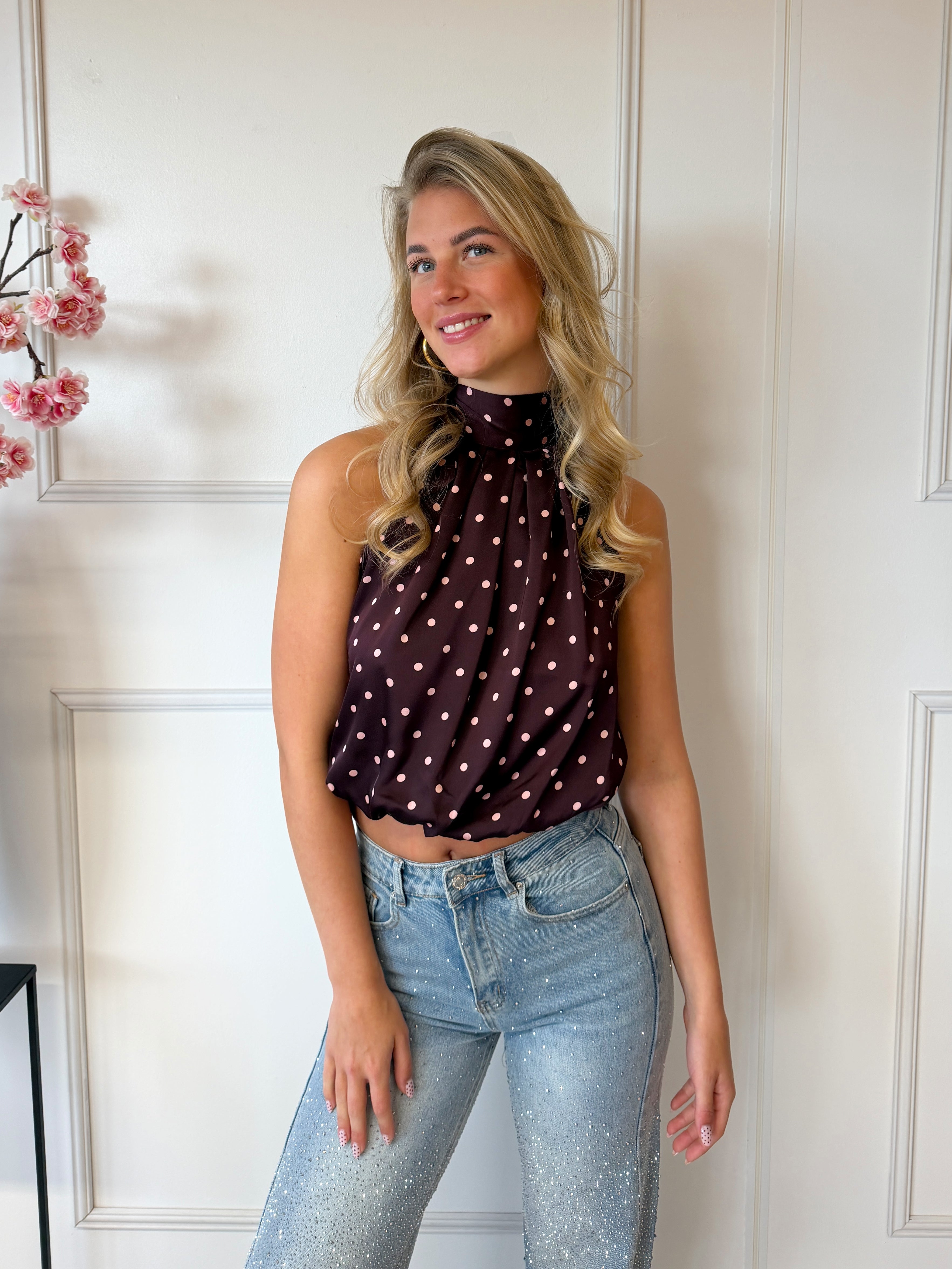 Polka Dots Top | Bruin