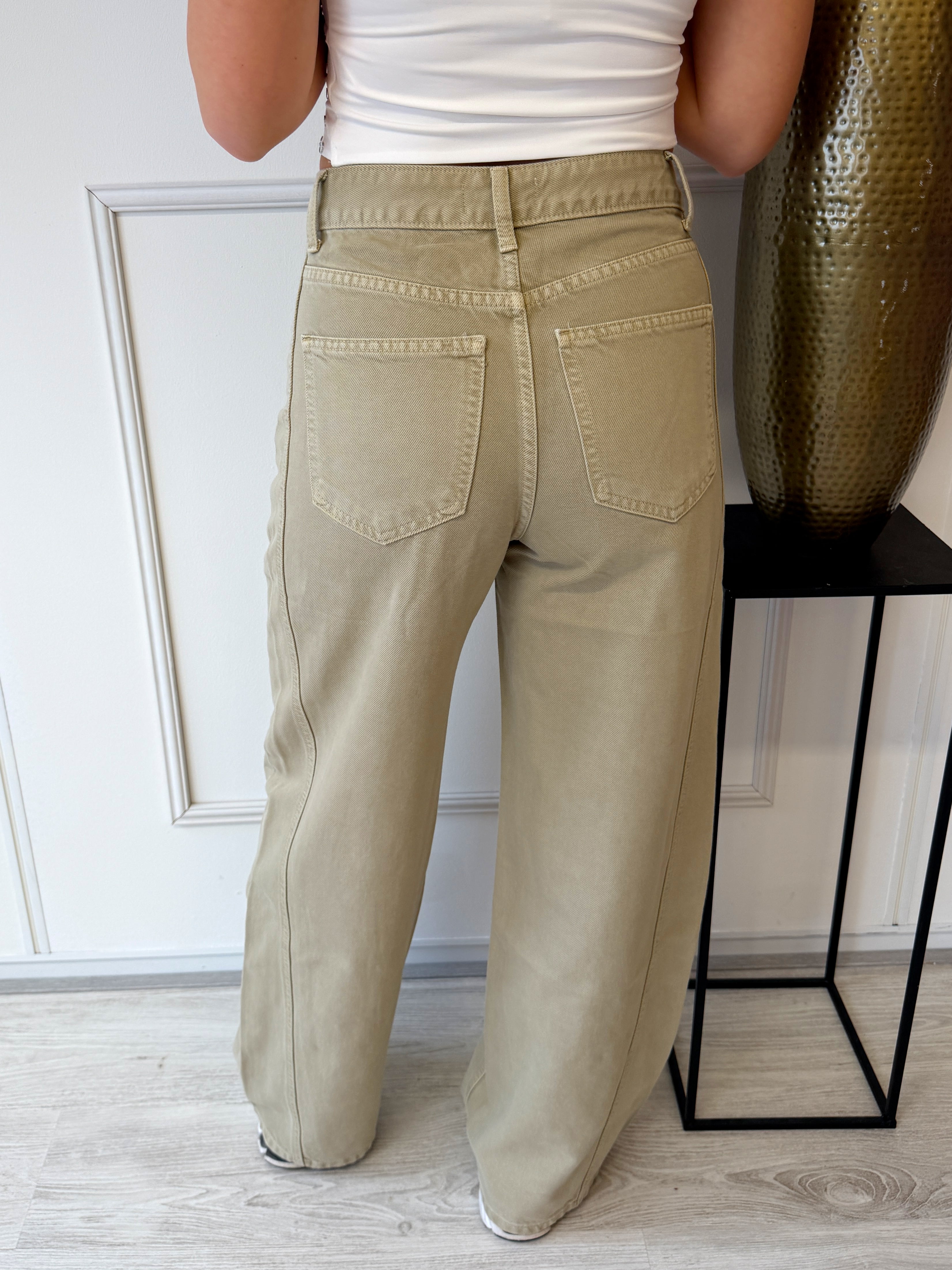 Favorite Barrel Jeans | Taupe