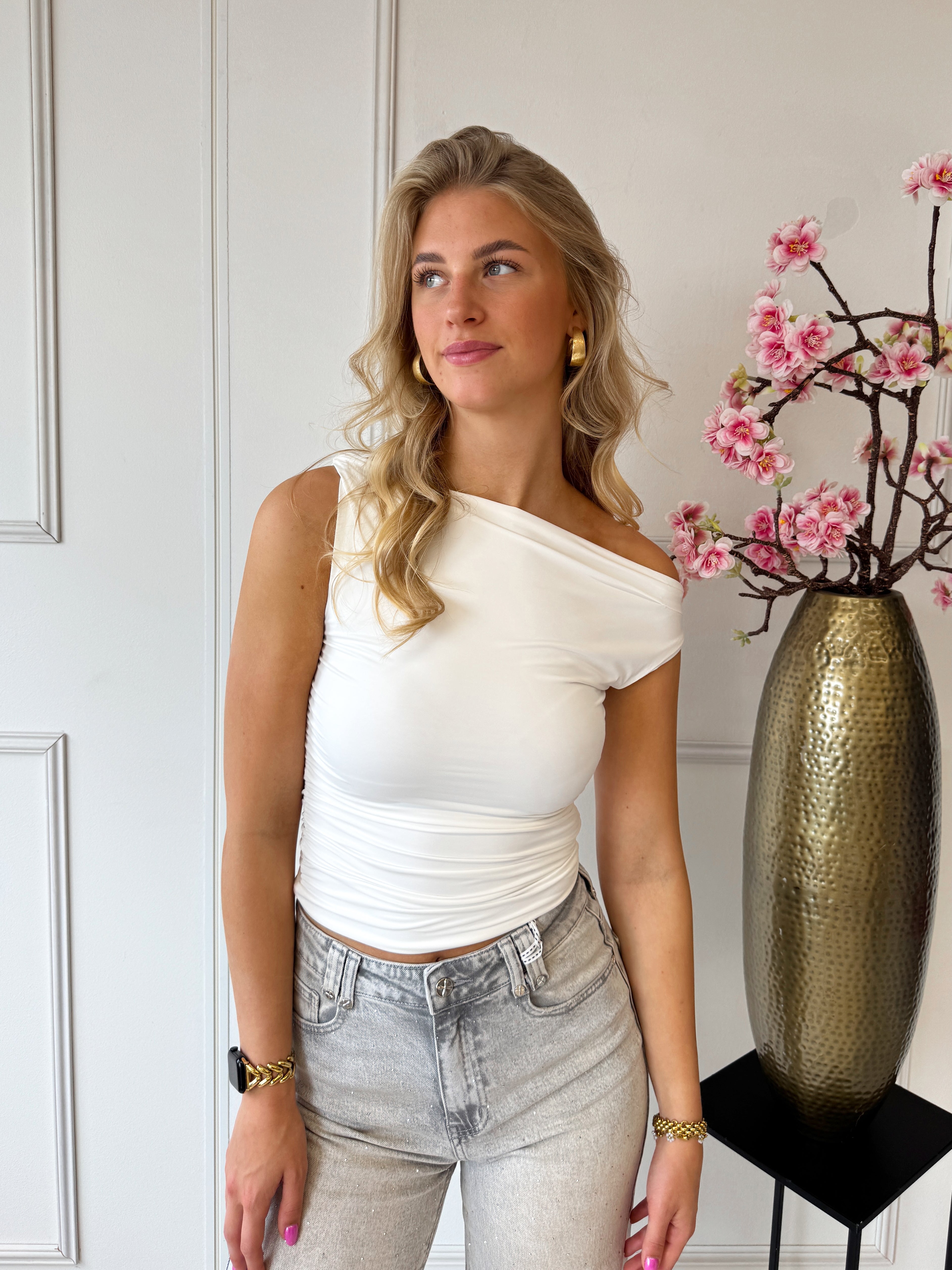 Jade Top | Wit