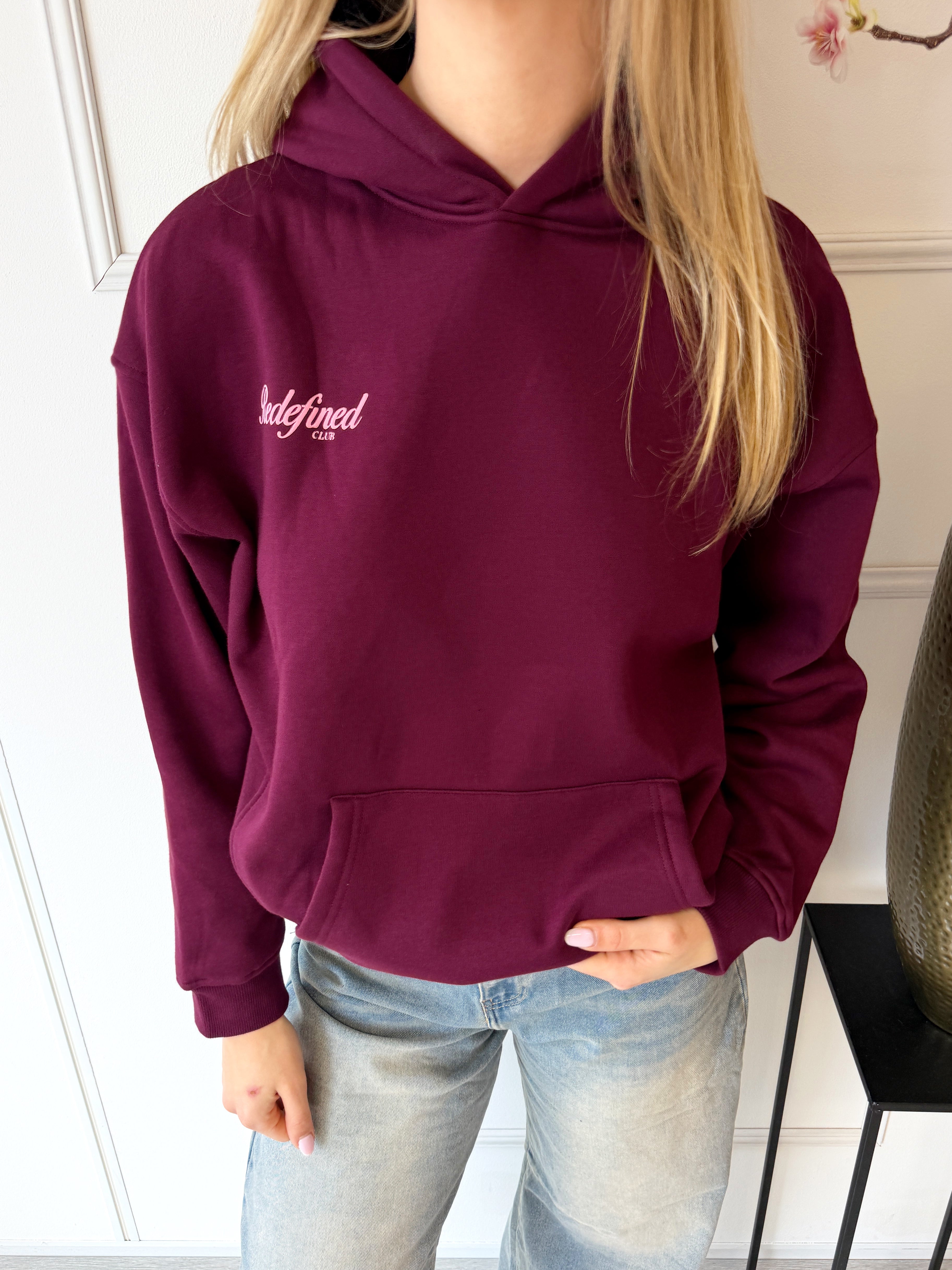 Redefined Hoodie | Bordeaux