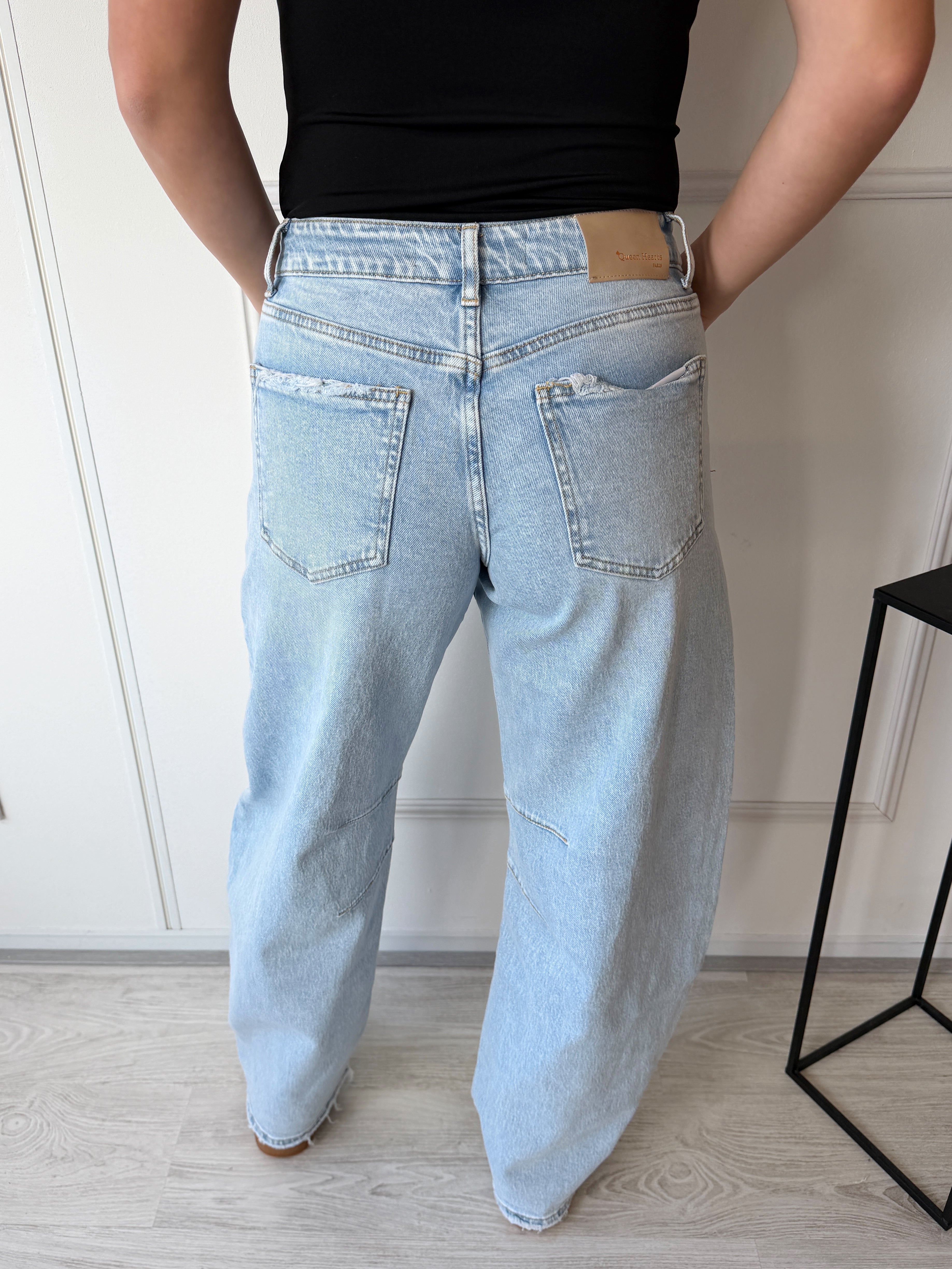 Barrel Queen Broek | Blauw