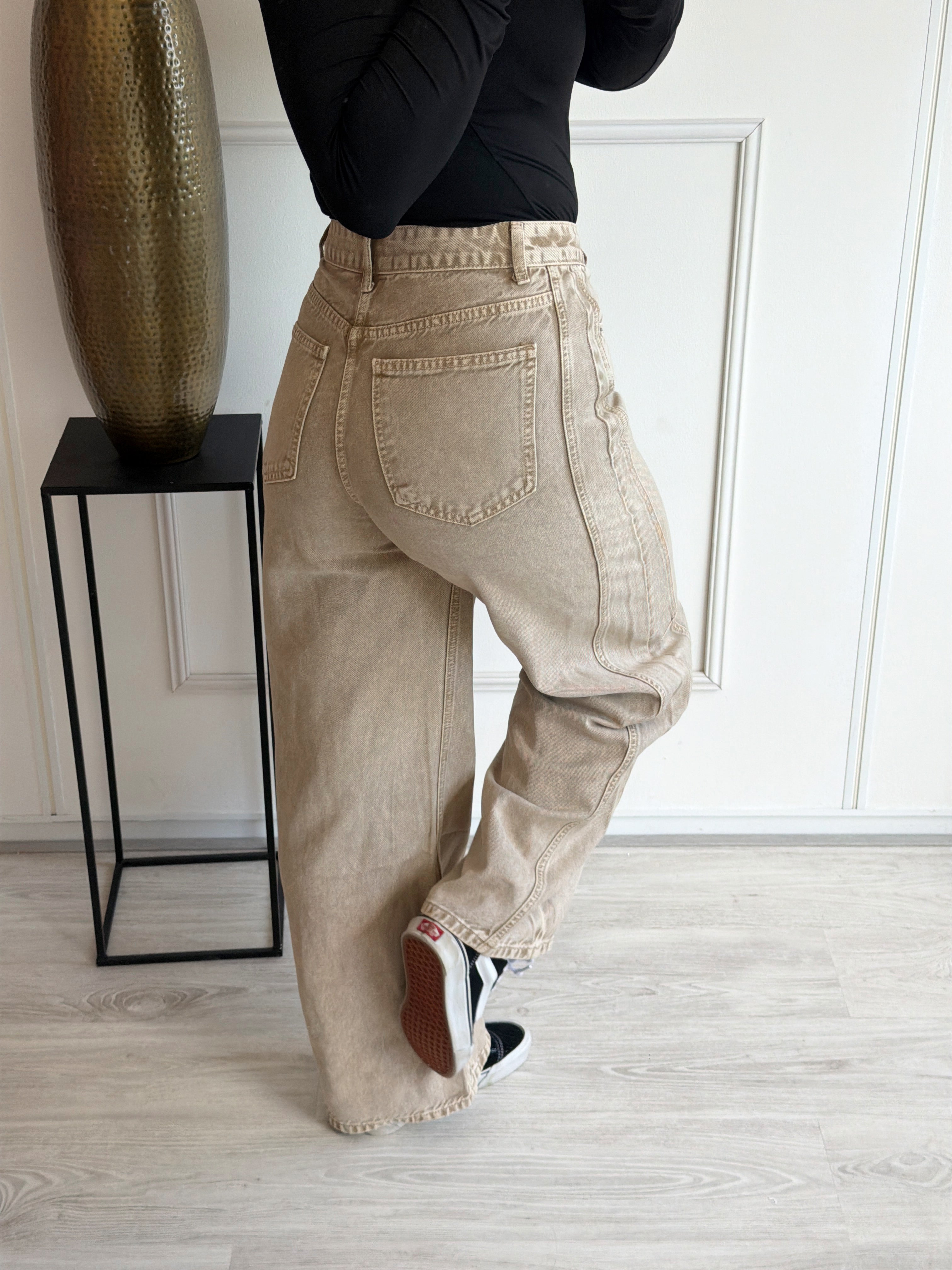 Favorite Barrel Jeans | Washed Taupe