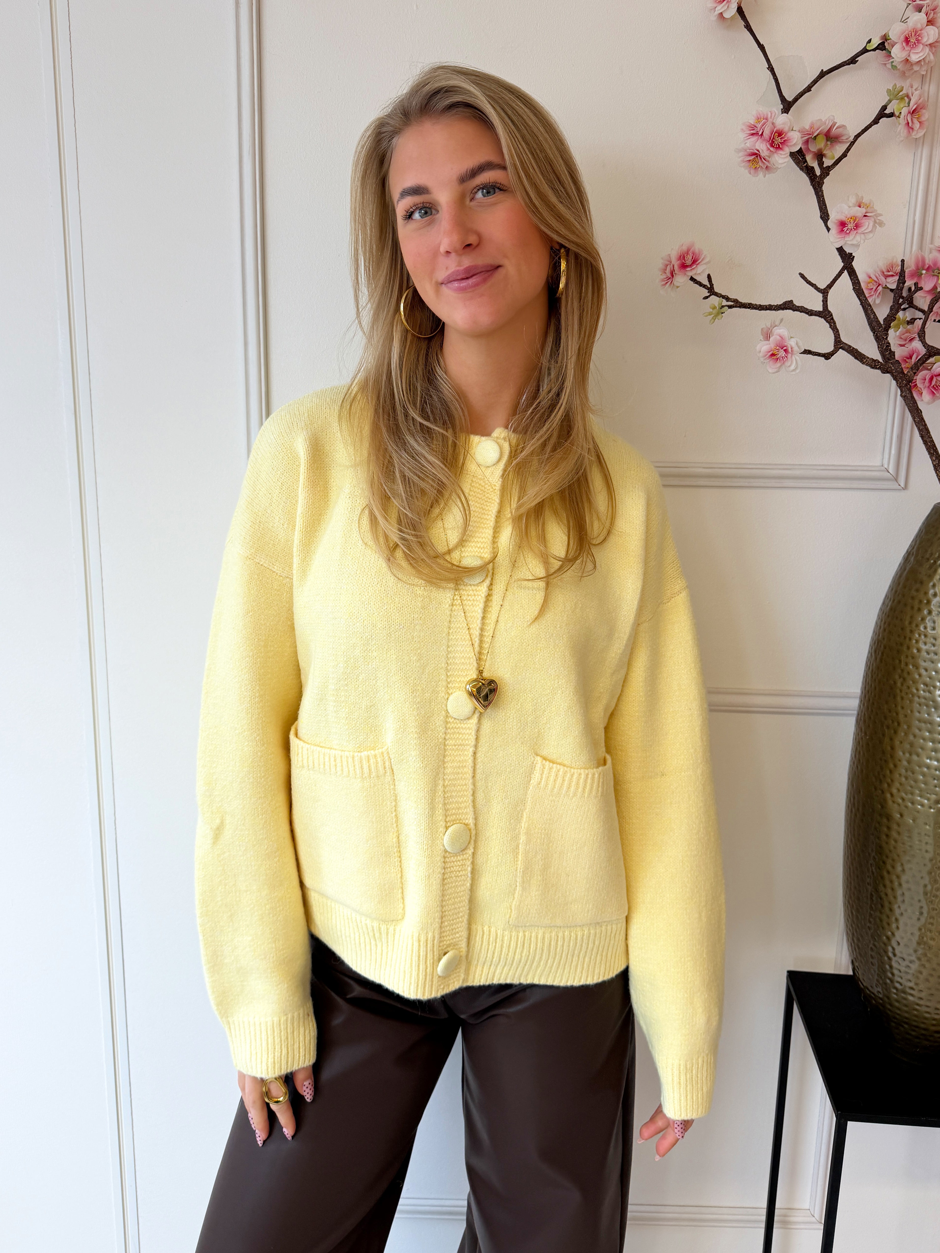 Florine Vest | Geel