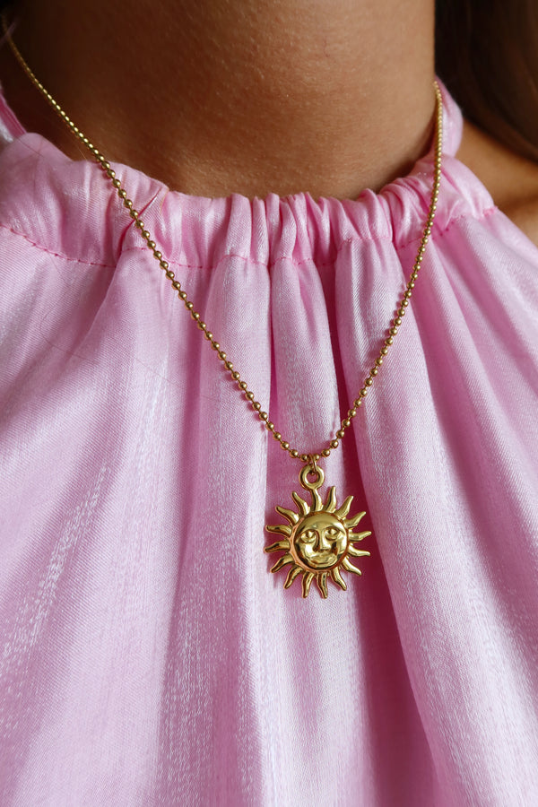 Solo Sunny Ketting | Goud