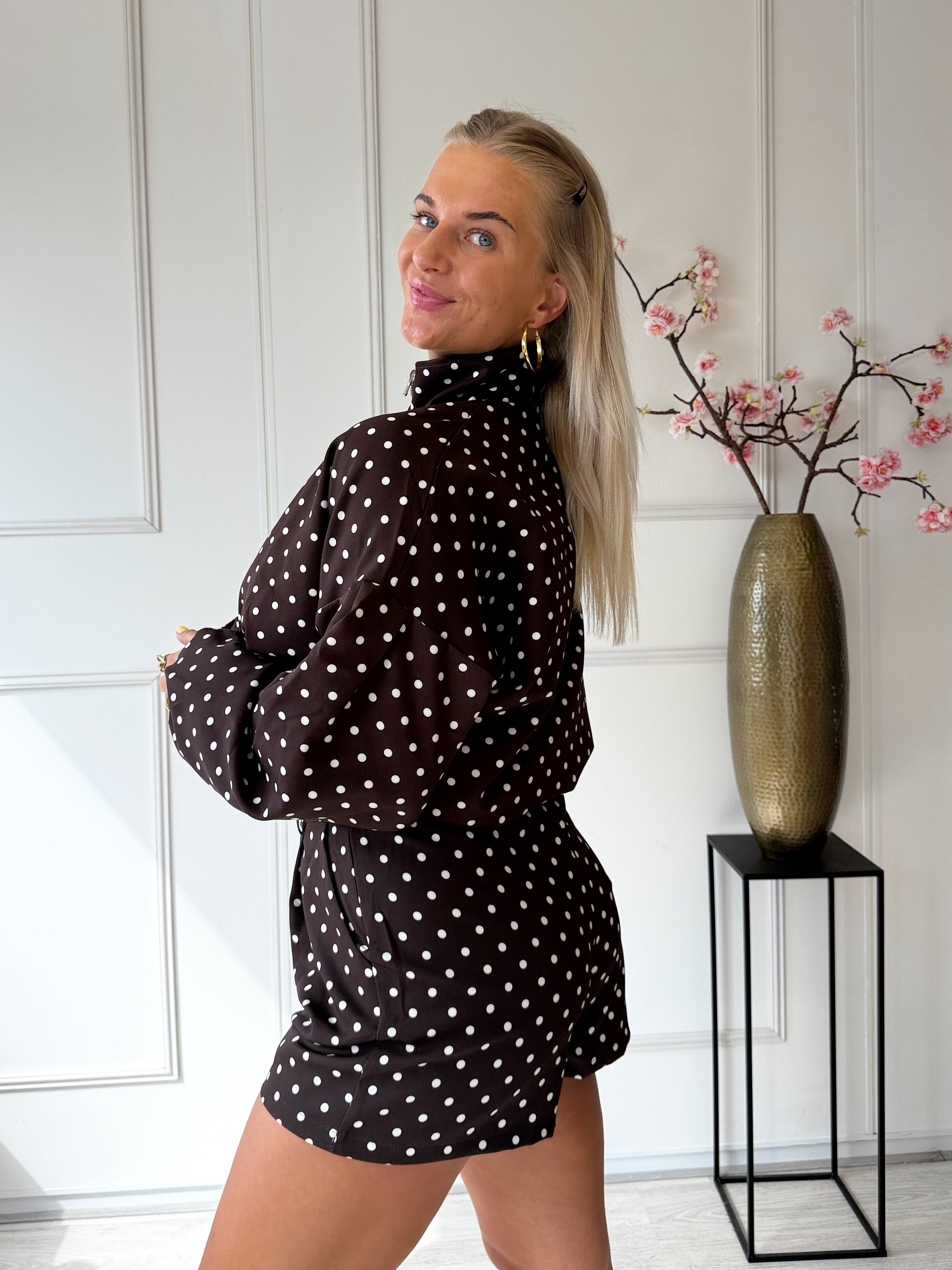 Dolly Dot Jacket | Bruin