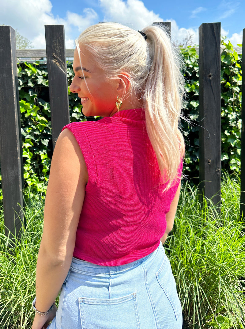 Basic Knit | Fuschia