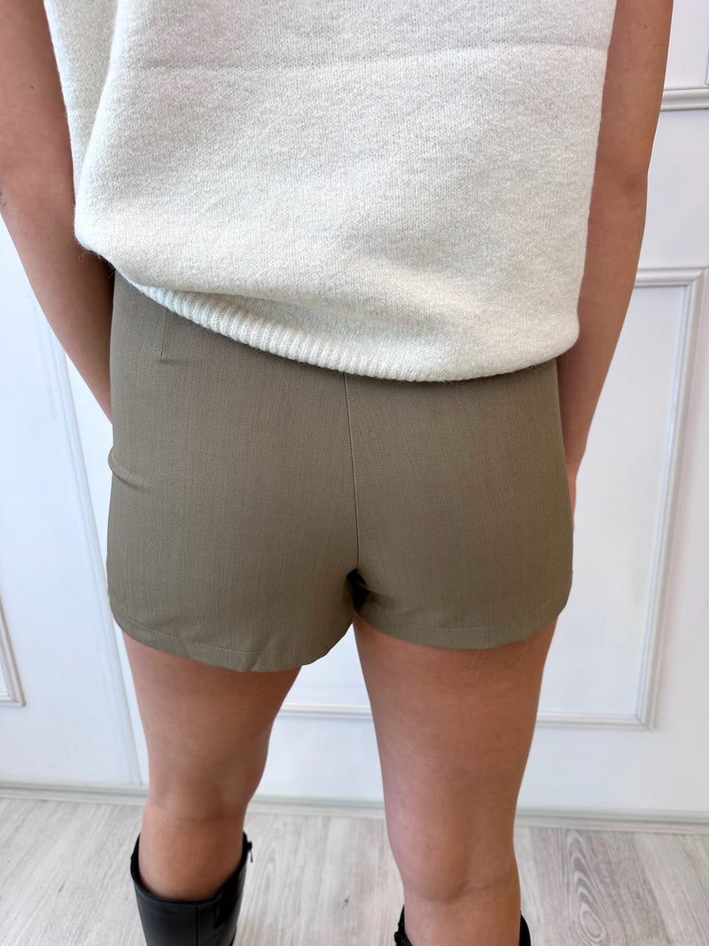 Basic Fiona Skort | Taupe