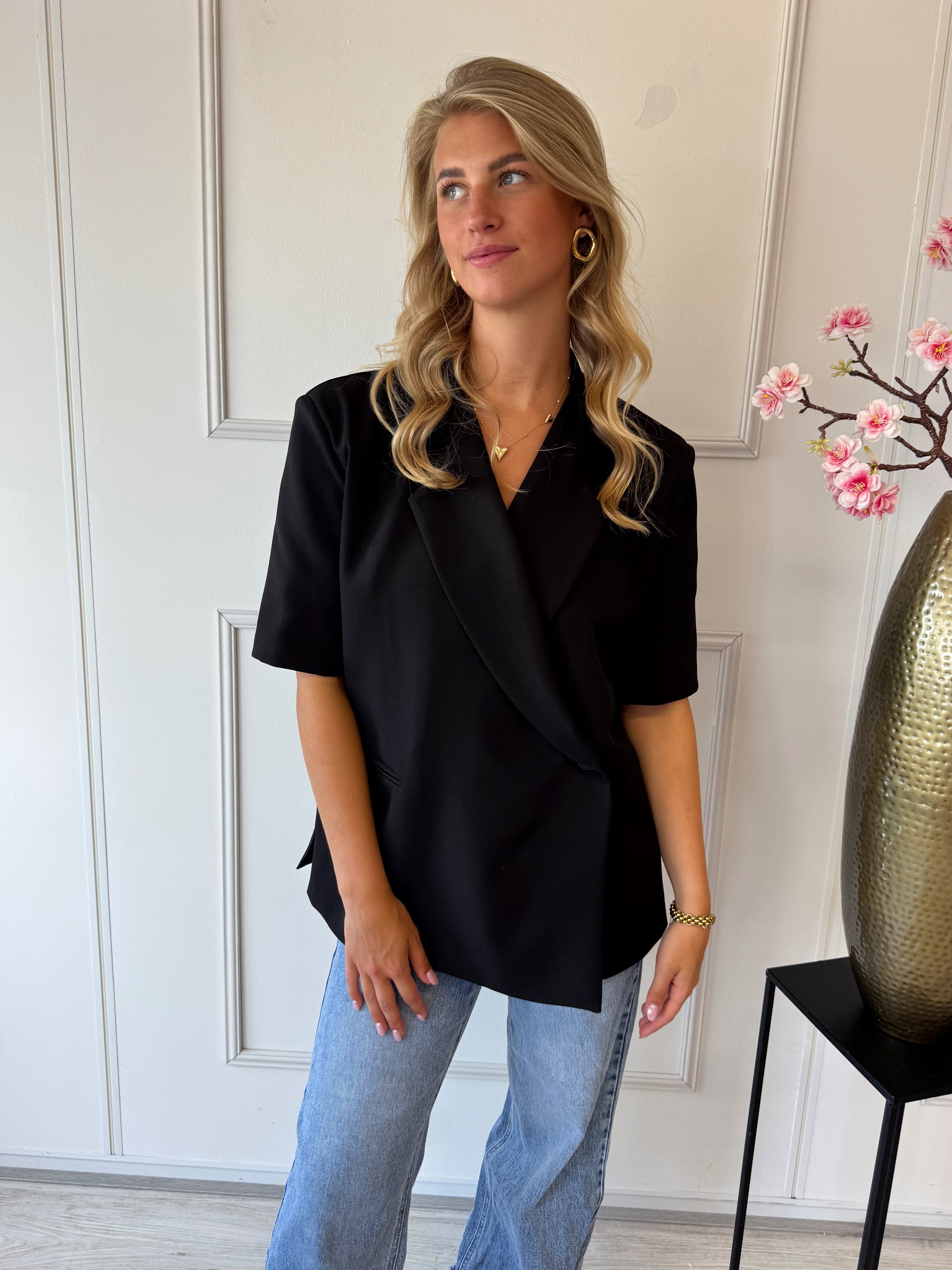 Florine Oversized Blazer | Zwart