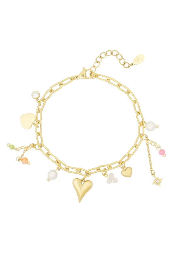 Amore Bedel Armband | Goud