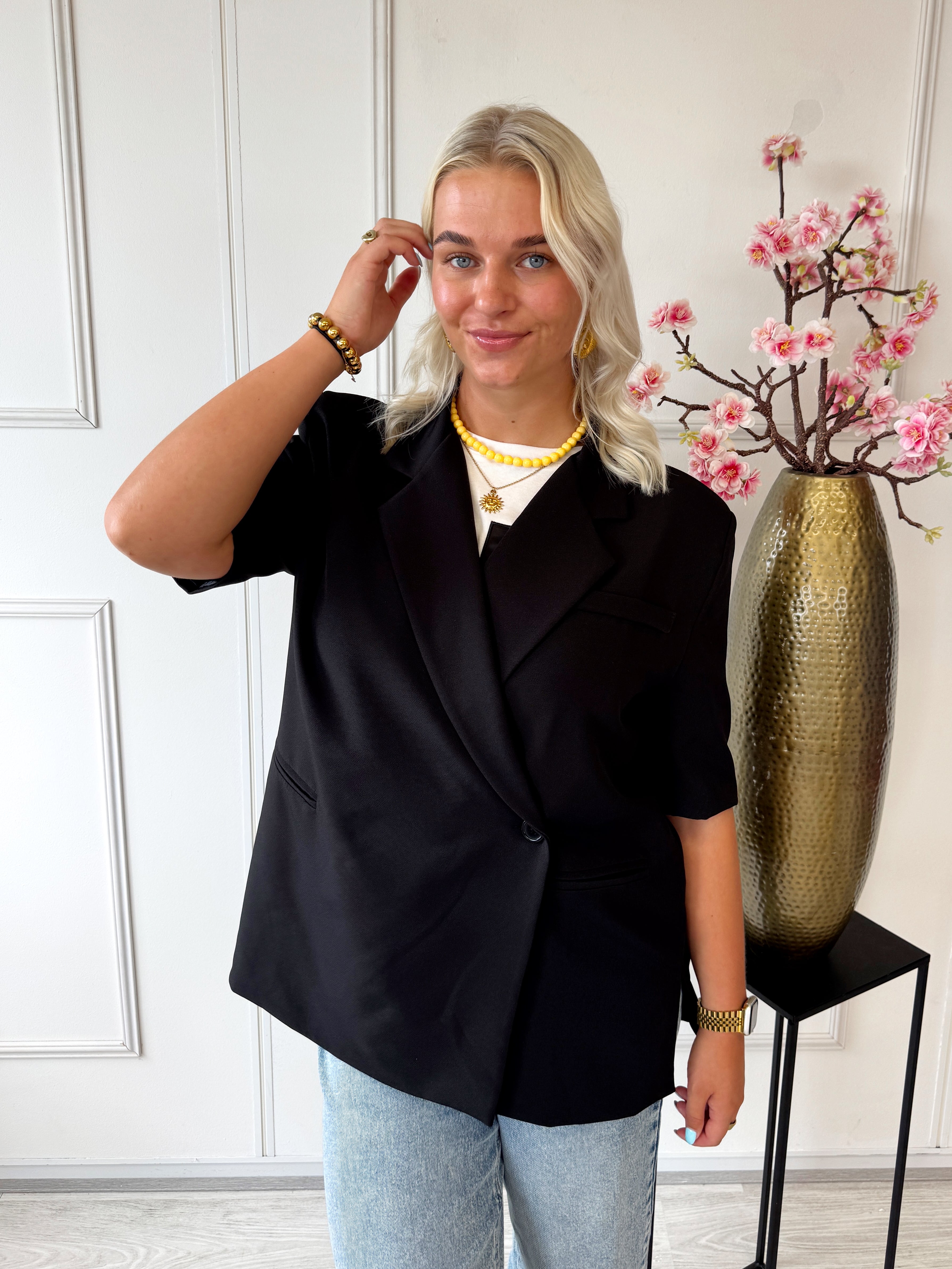 Florine Oversized Blazer | Zwart