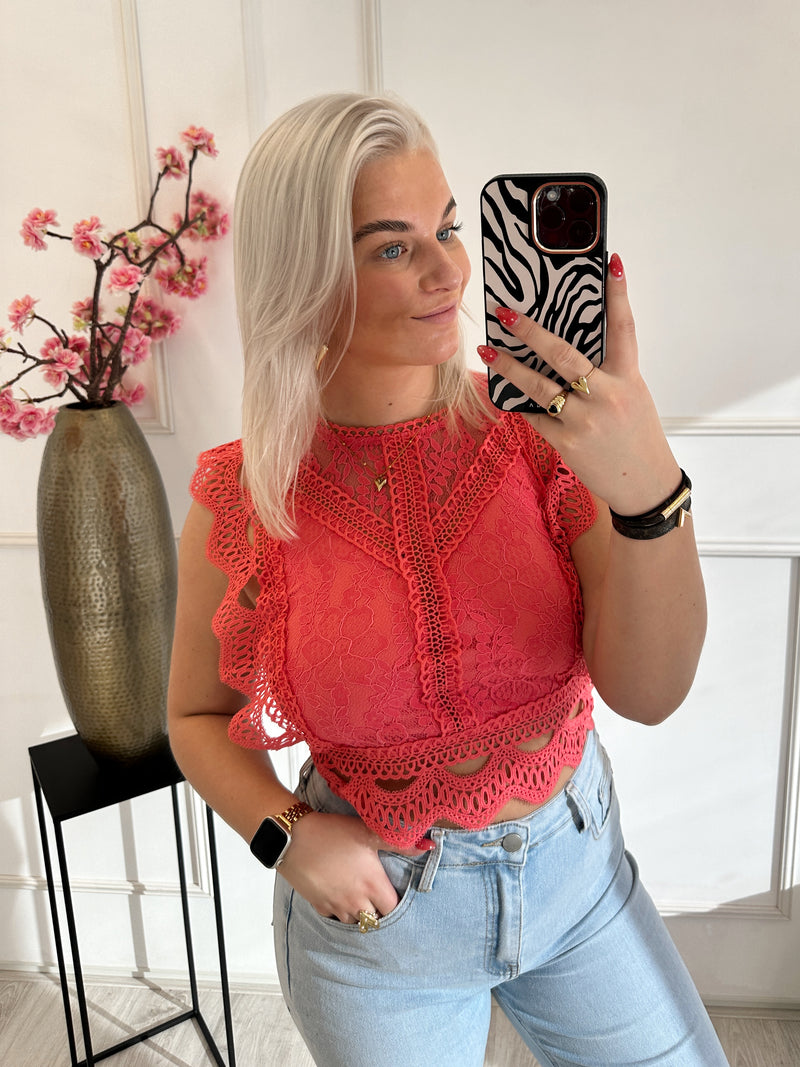 Lulu Top | Roze