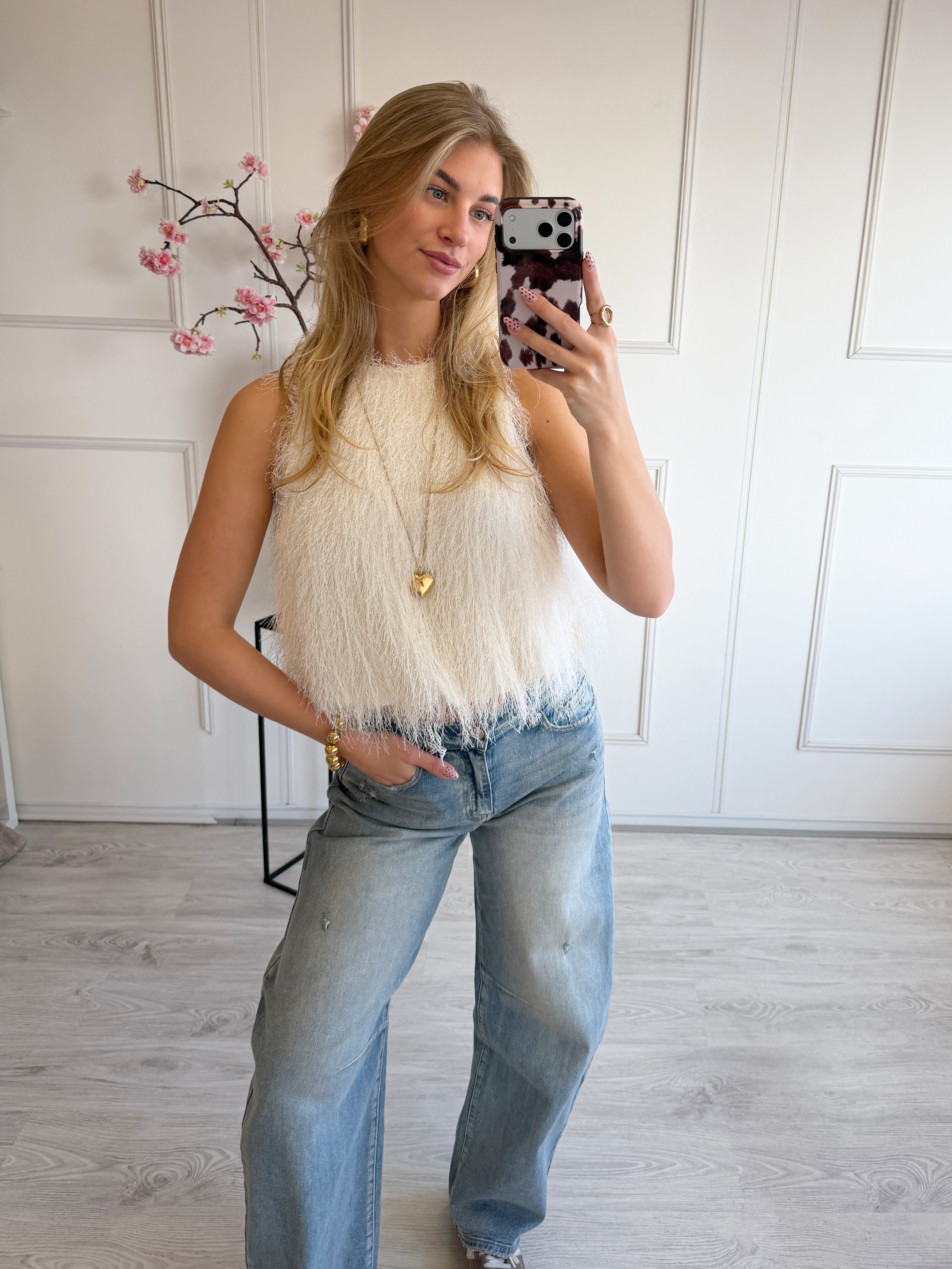 Fringe Top | Wit