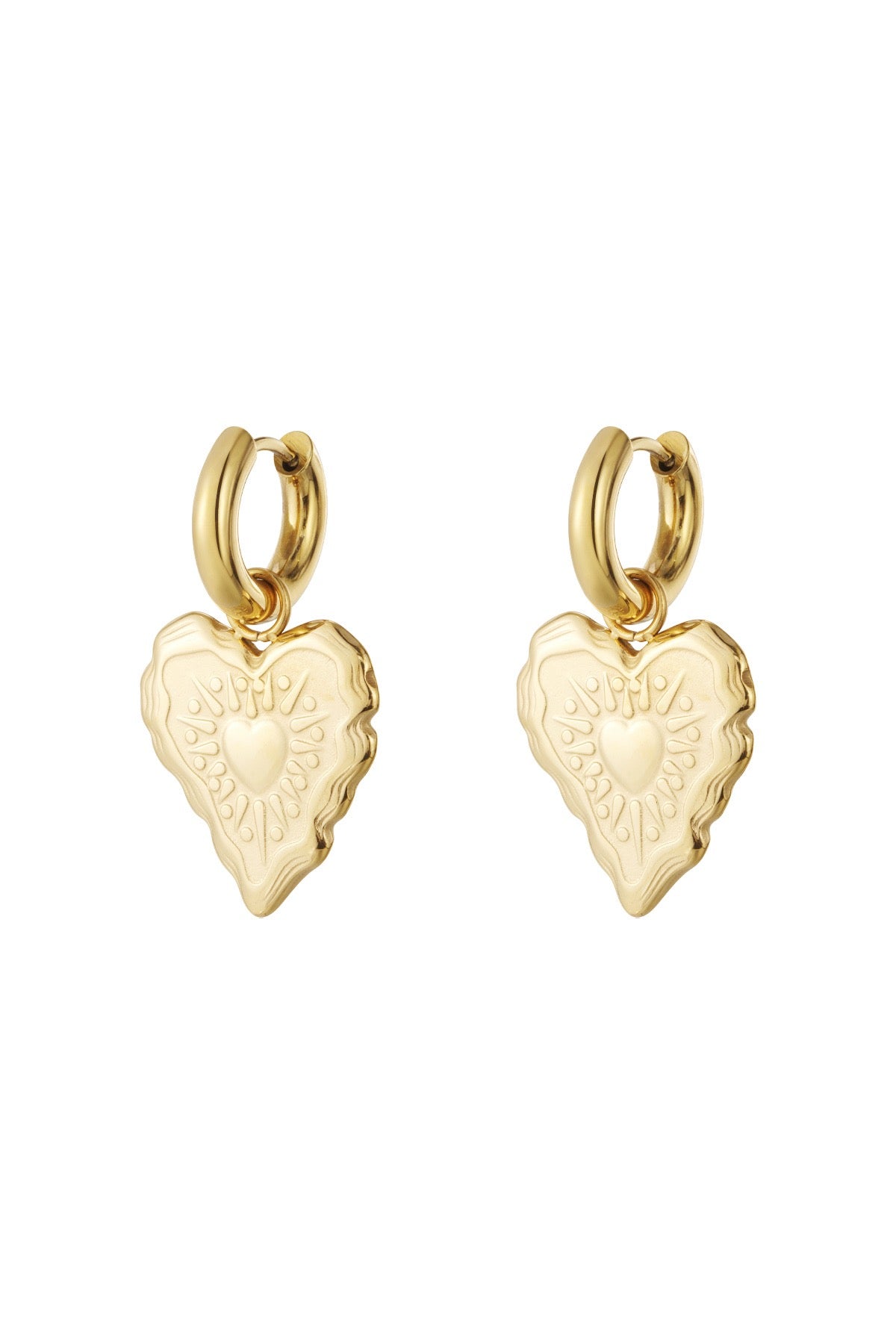 With Love Oorbellen | Goud