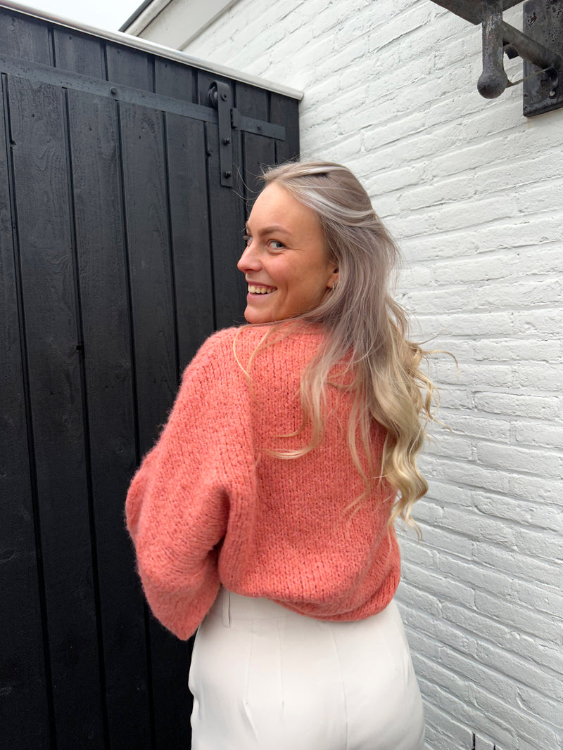 Lesley Sweater | Peach