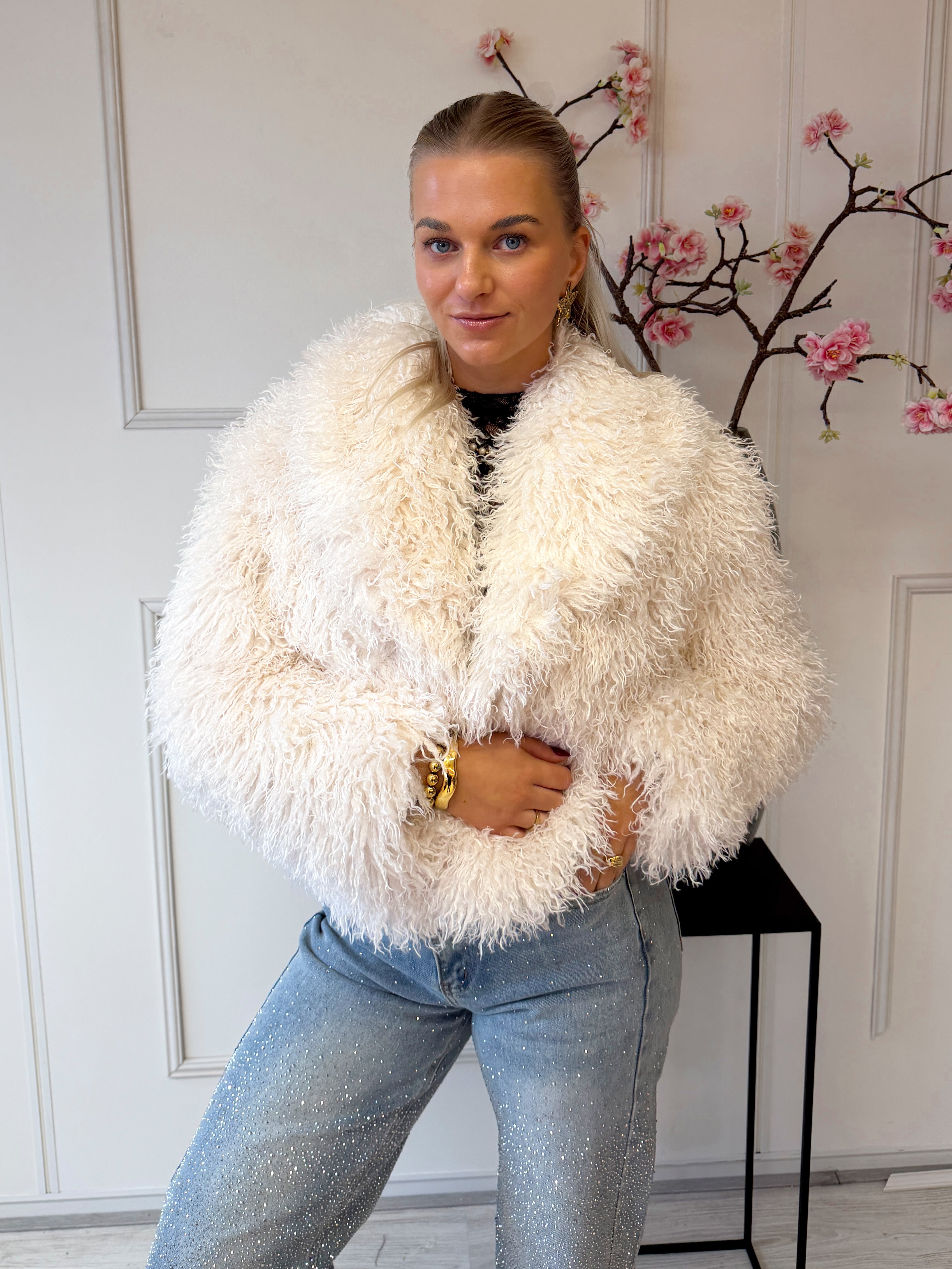 Fluffy Jas | Wit