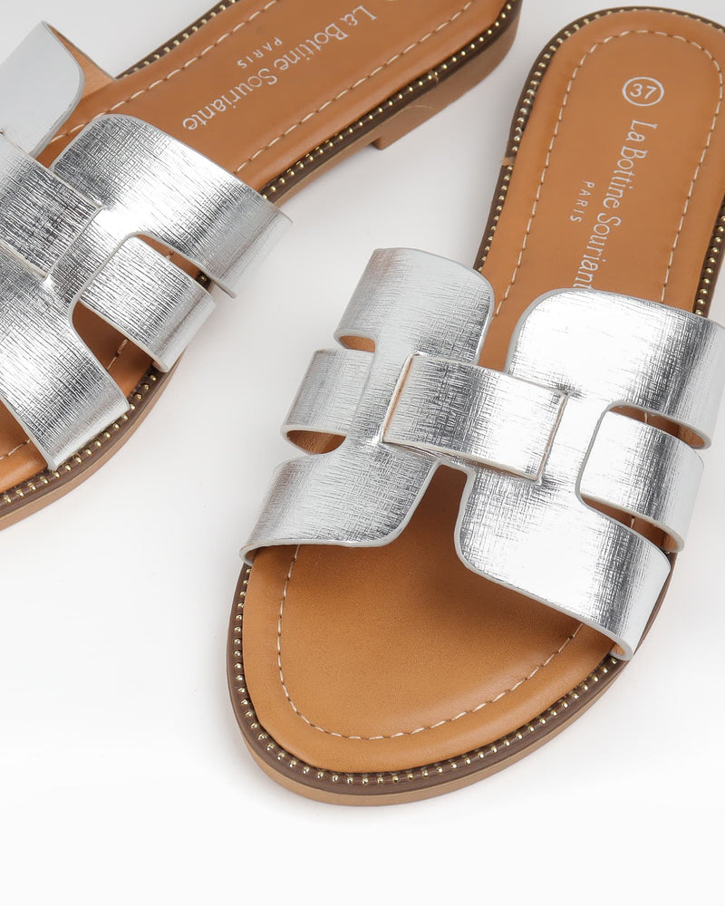 Inspired Slippers | Zilver