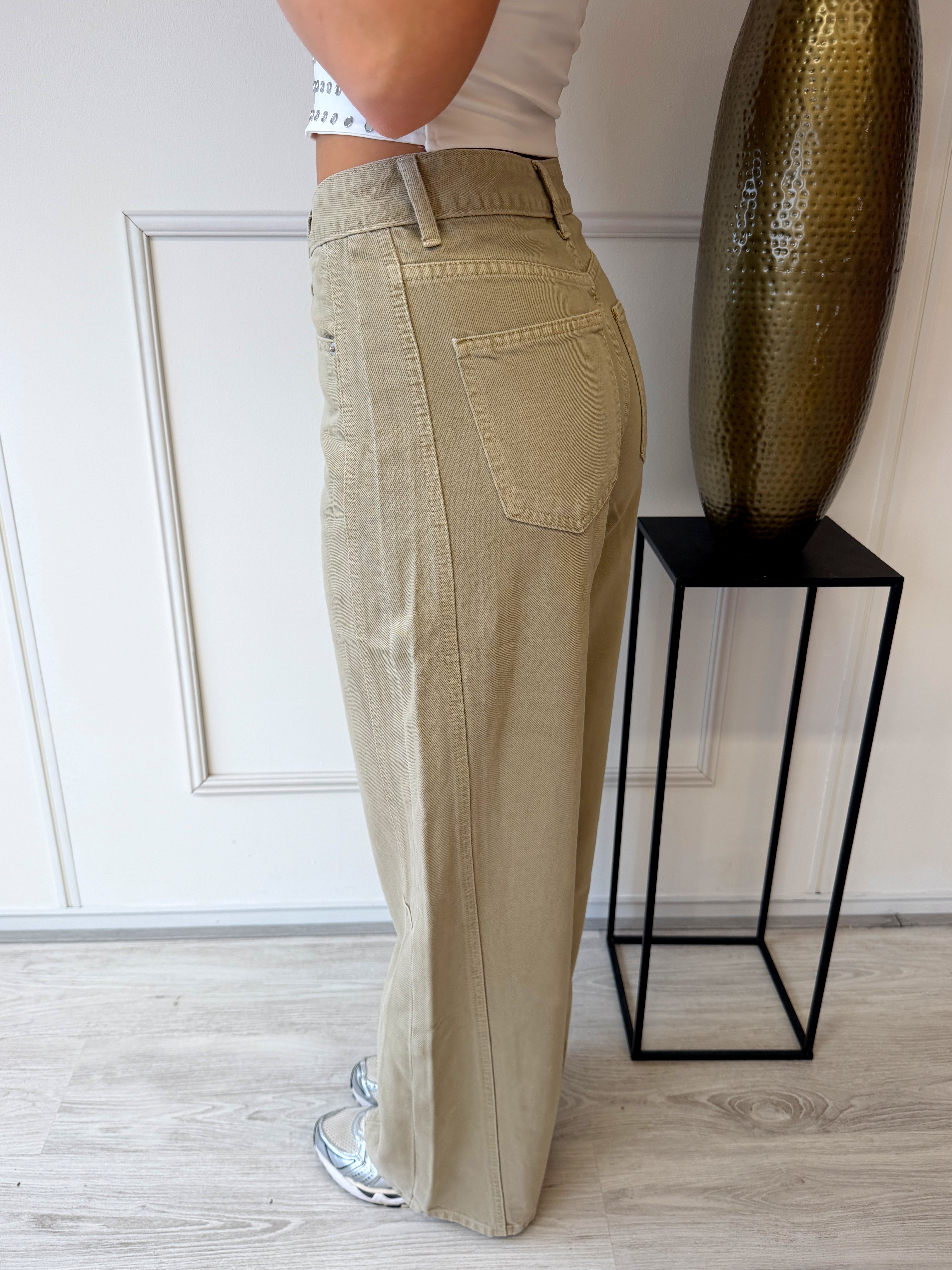 Favorite Barrel Jeans | Taupe