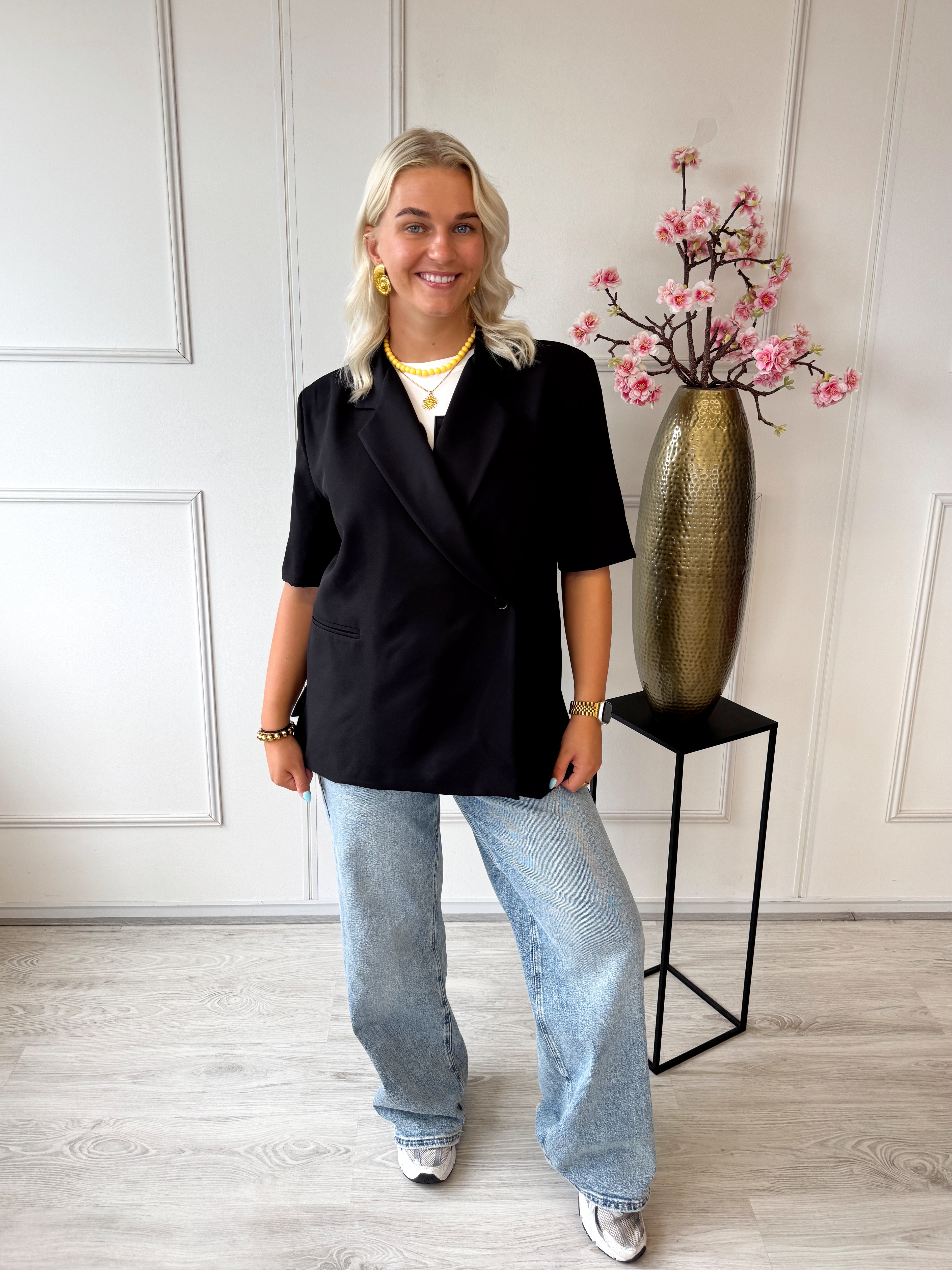 Florine Oversized Blazer | Zwart
