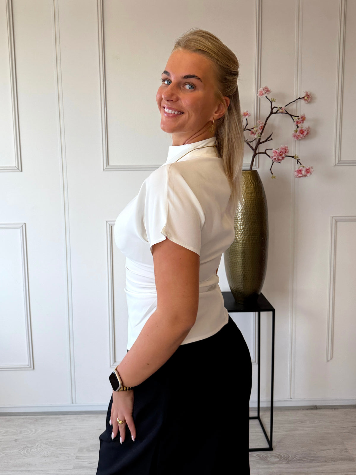 Mandy Top | Wit