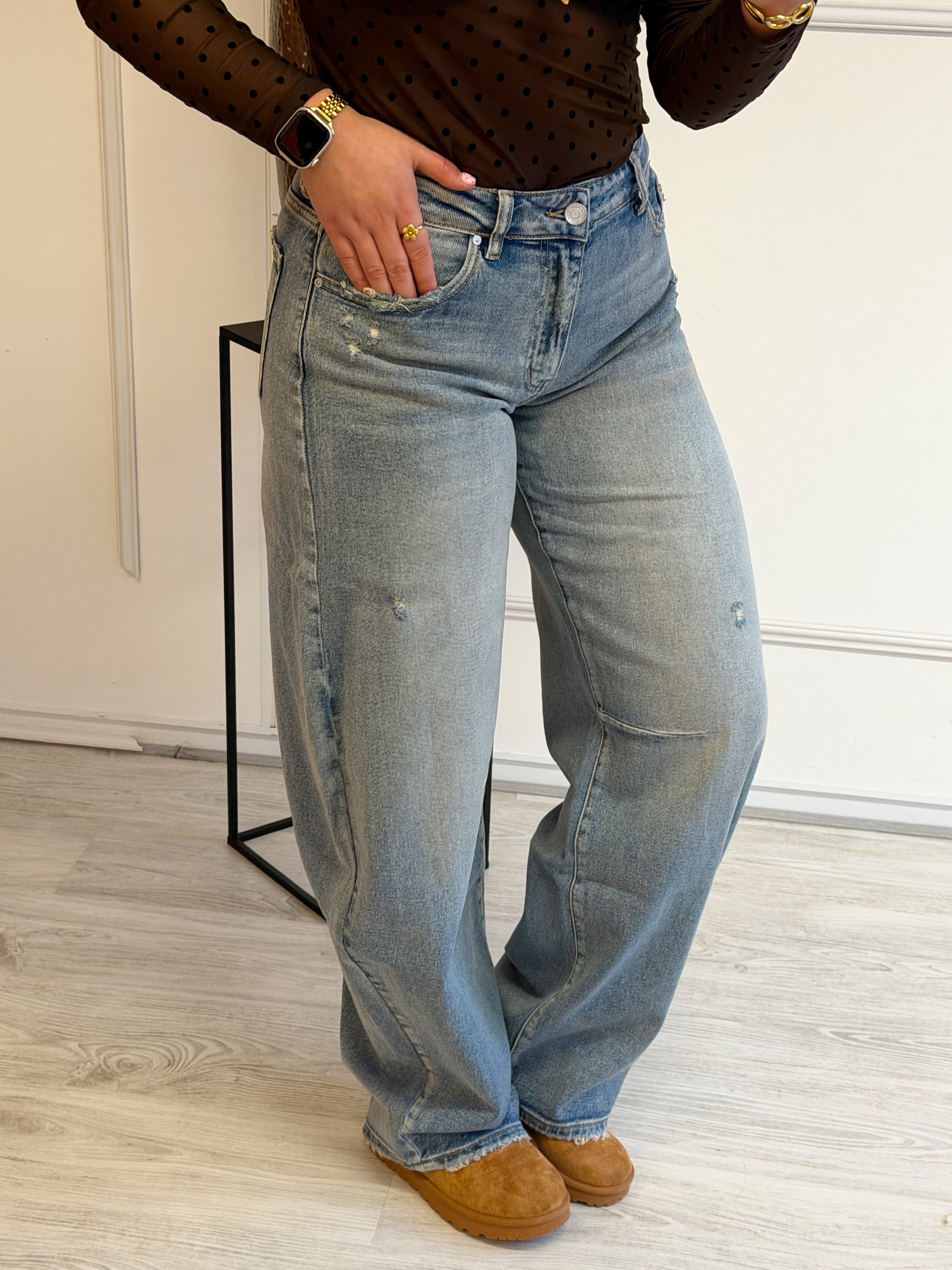 The Barrel Jeans | Blauw