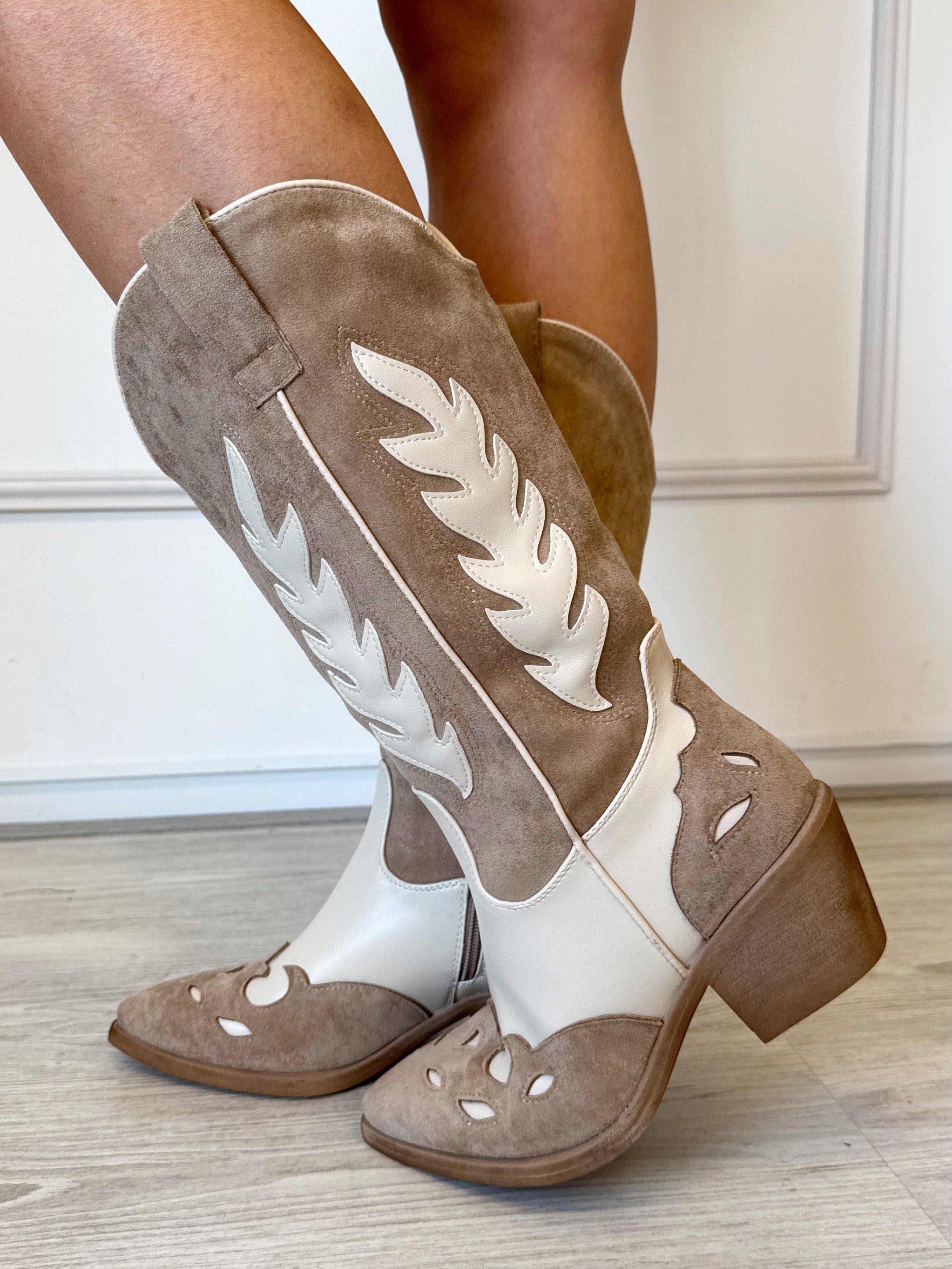 Cowboyboots | Beige