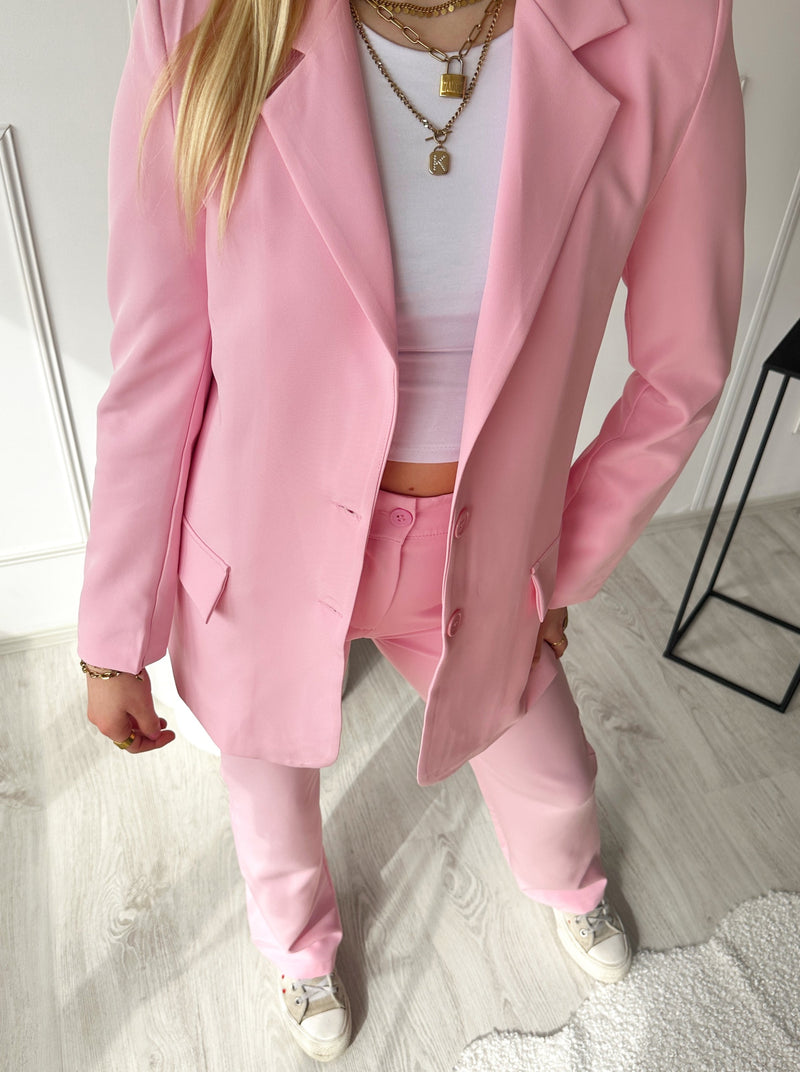 Tess Blazer | Pink