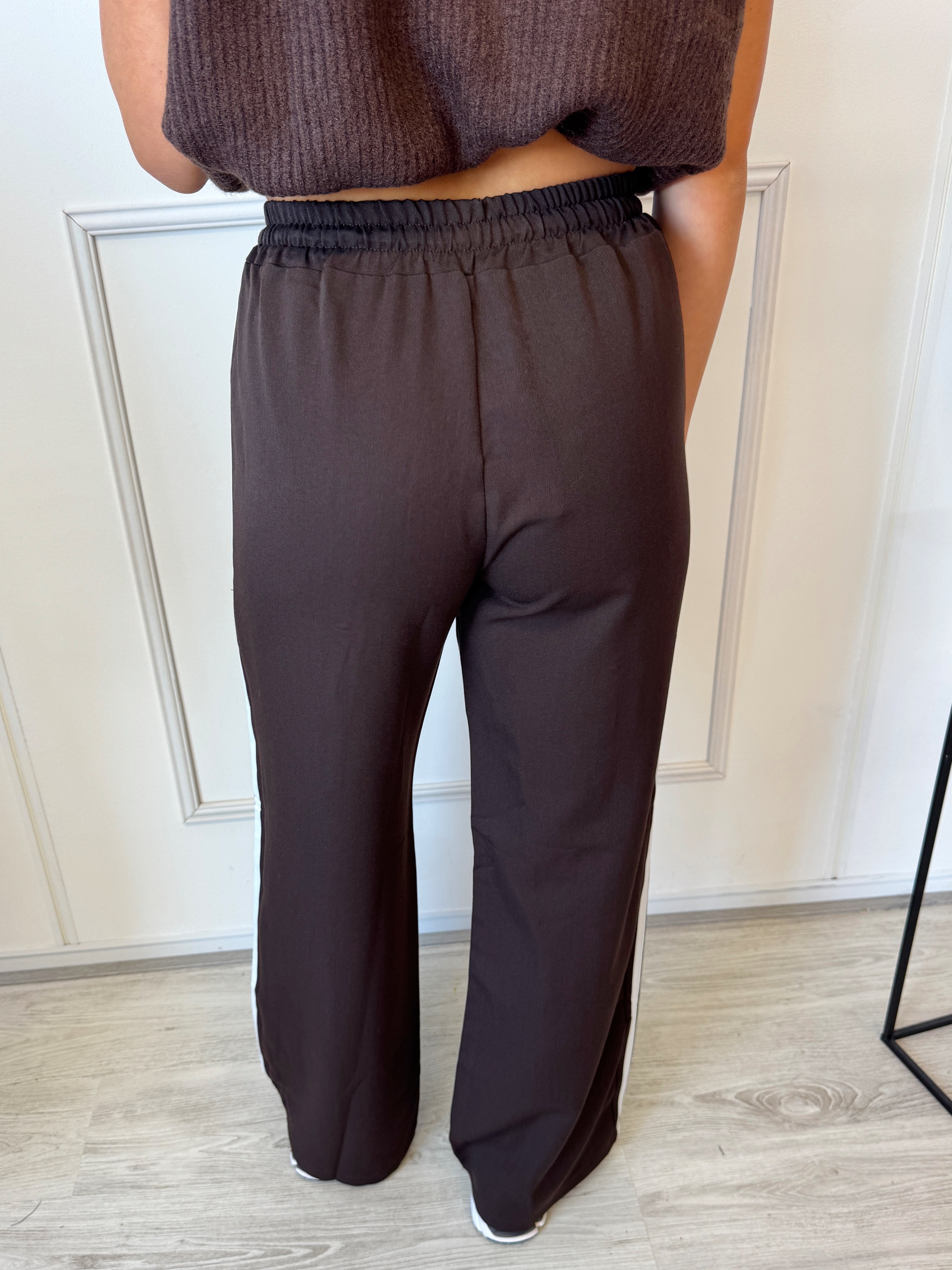 Straight Leg Stripe Pants | Bruin