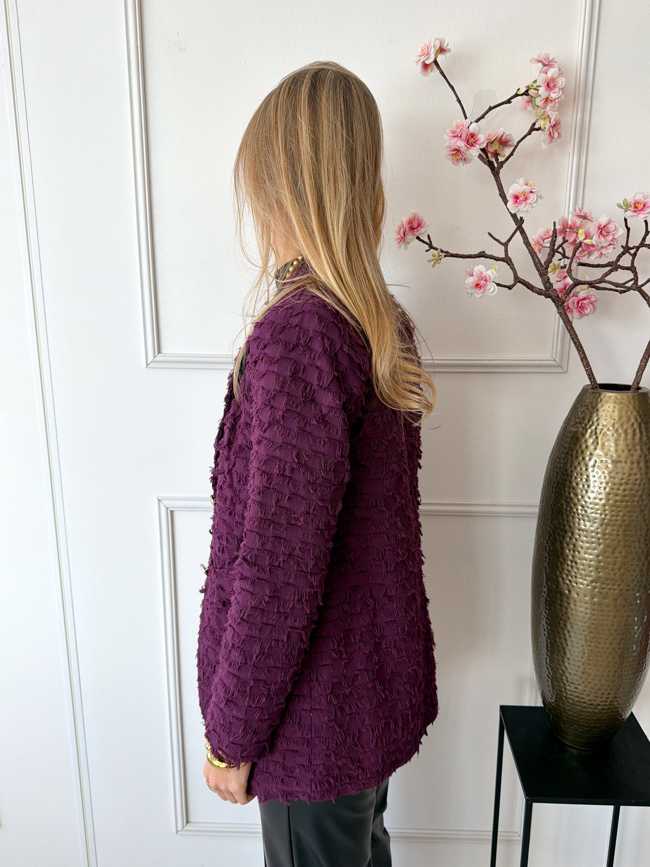 Dilara Blazer | Bordeaux