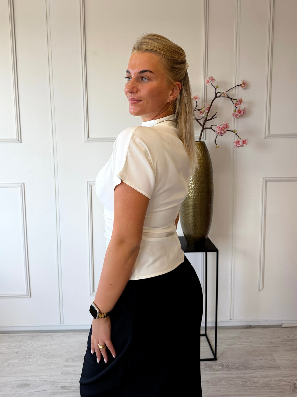 Mandy Top | Wit