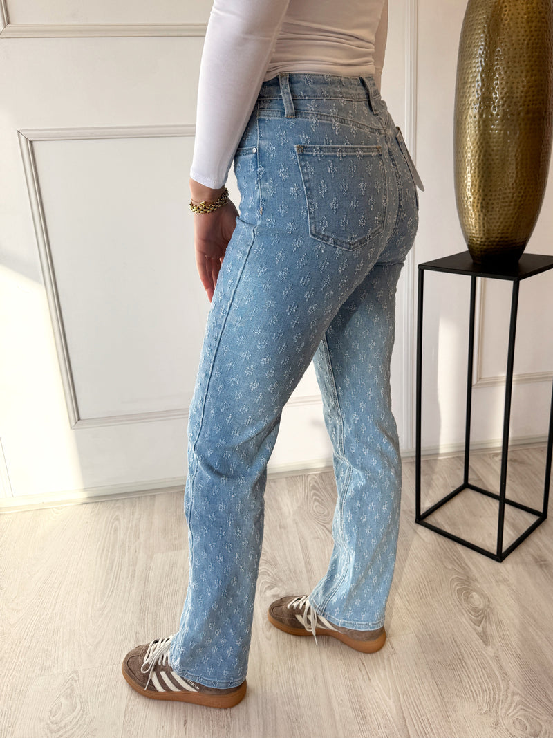 Iconic Straight Leg Jeans | Blauw