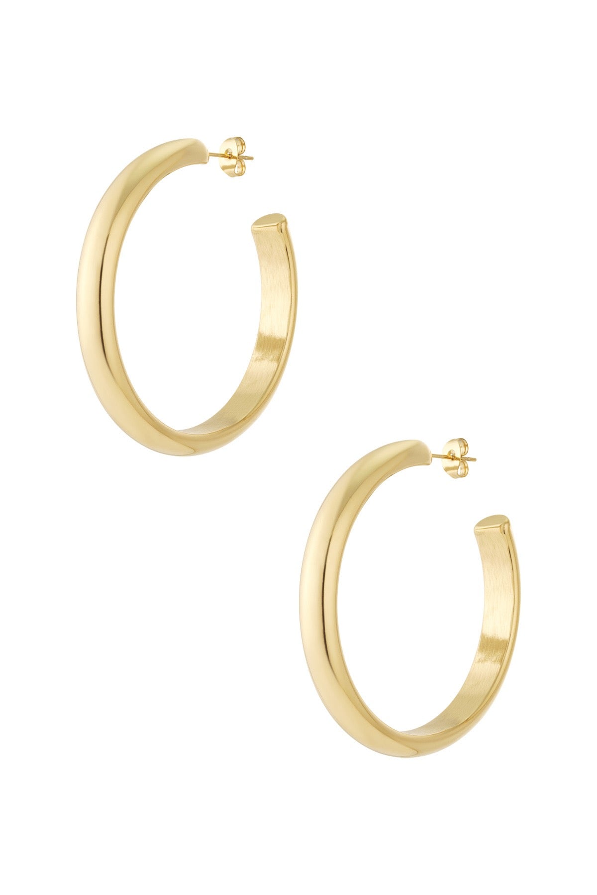 Musthave Hoepel Oorbellen | Goud