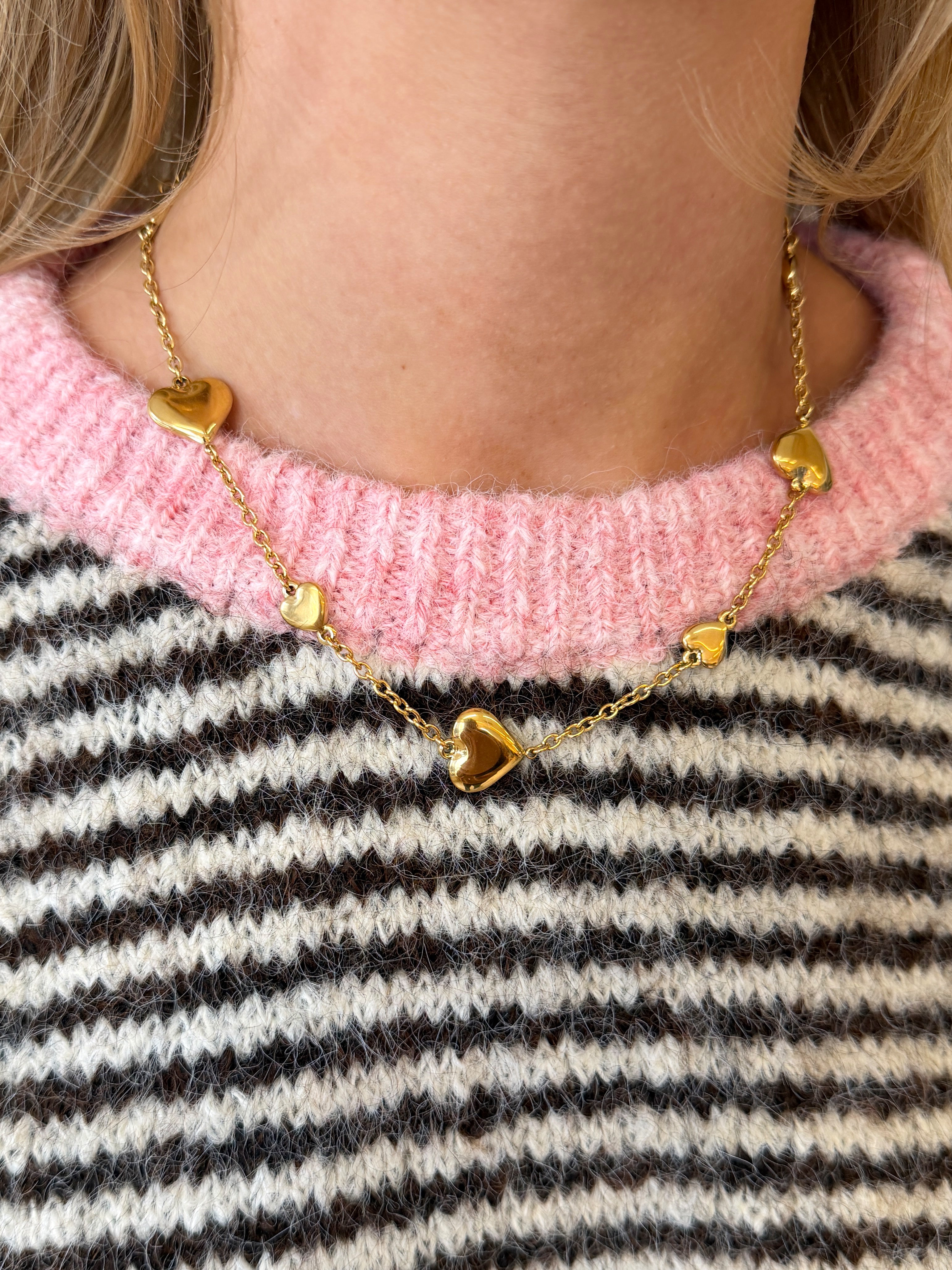 Lots of love Ketting | Goud