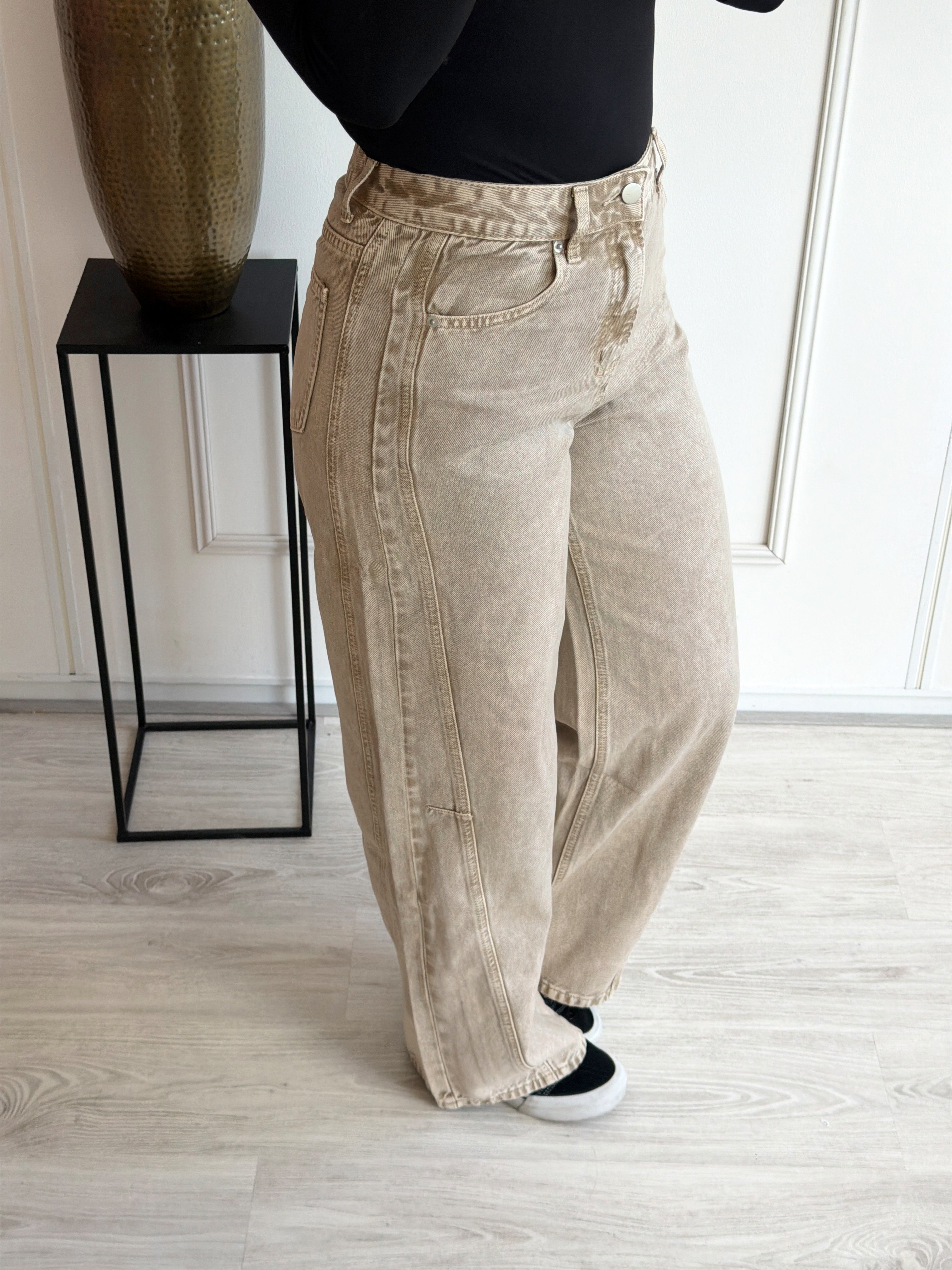 Favorite Barrel Jeans | Washed Taupe